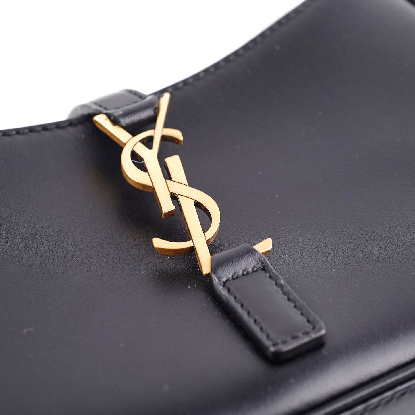 Saint Laurent Mini Le 5 A 7 Black Shoulder Bag