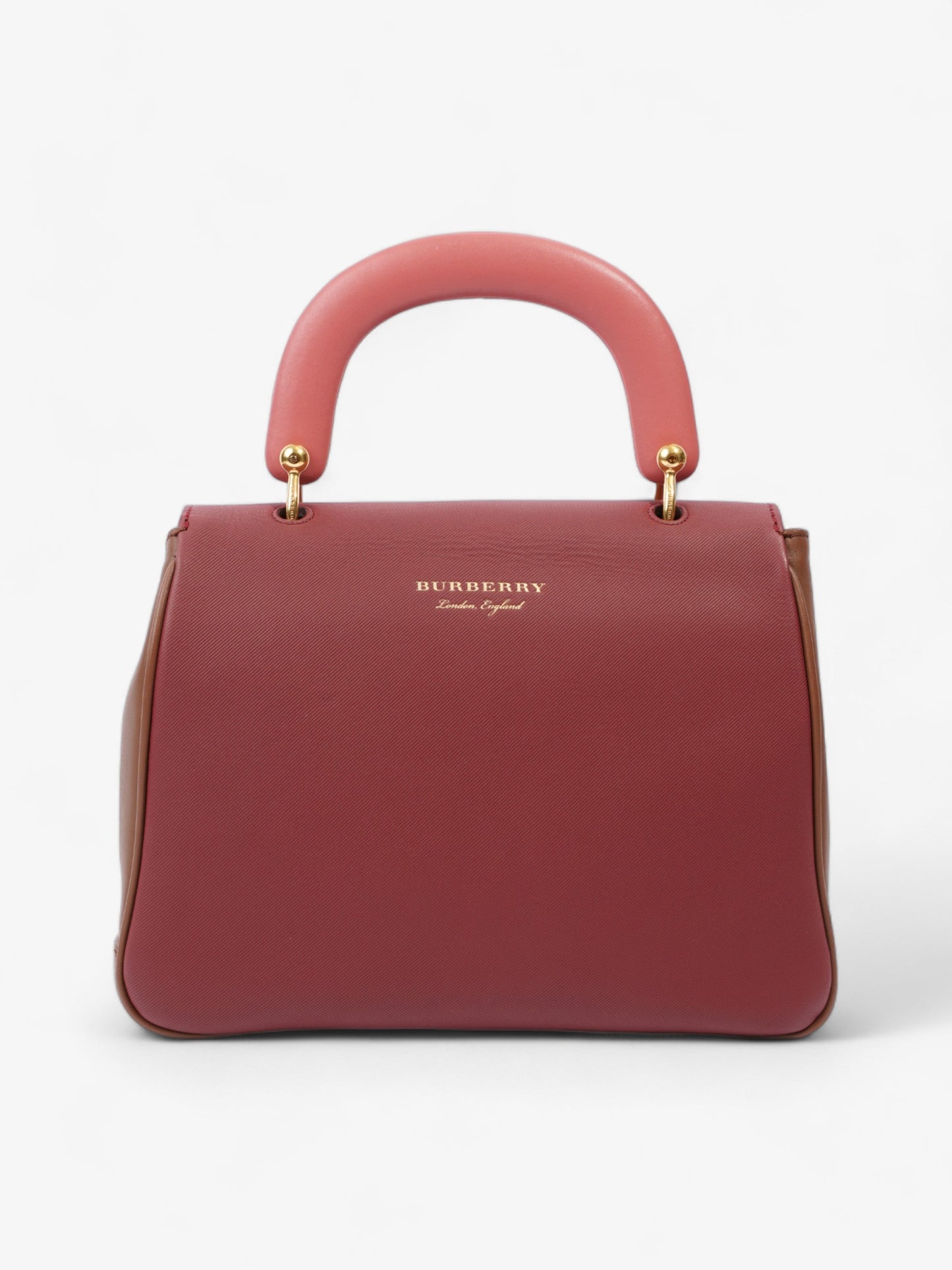 Burberry DK88 Pink / Brown Leather