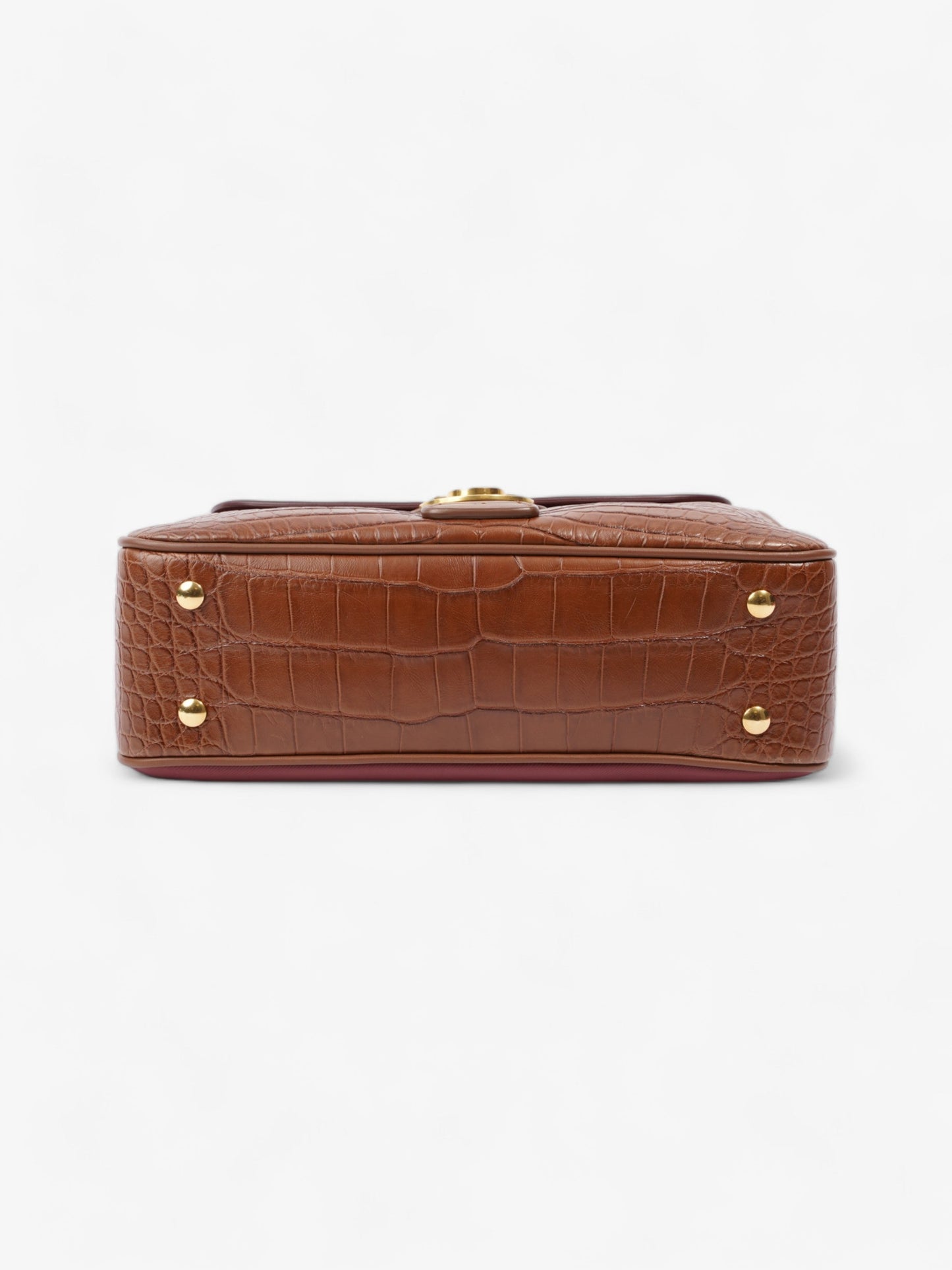 Burberry DK88 Pink / Brown Leather