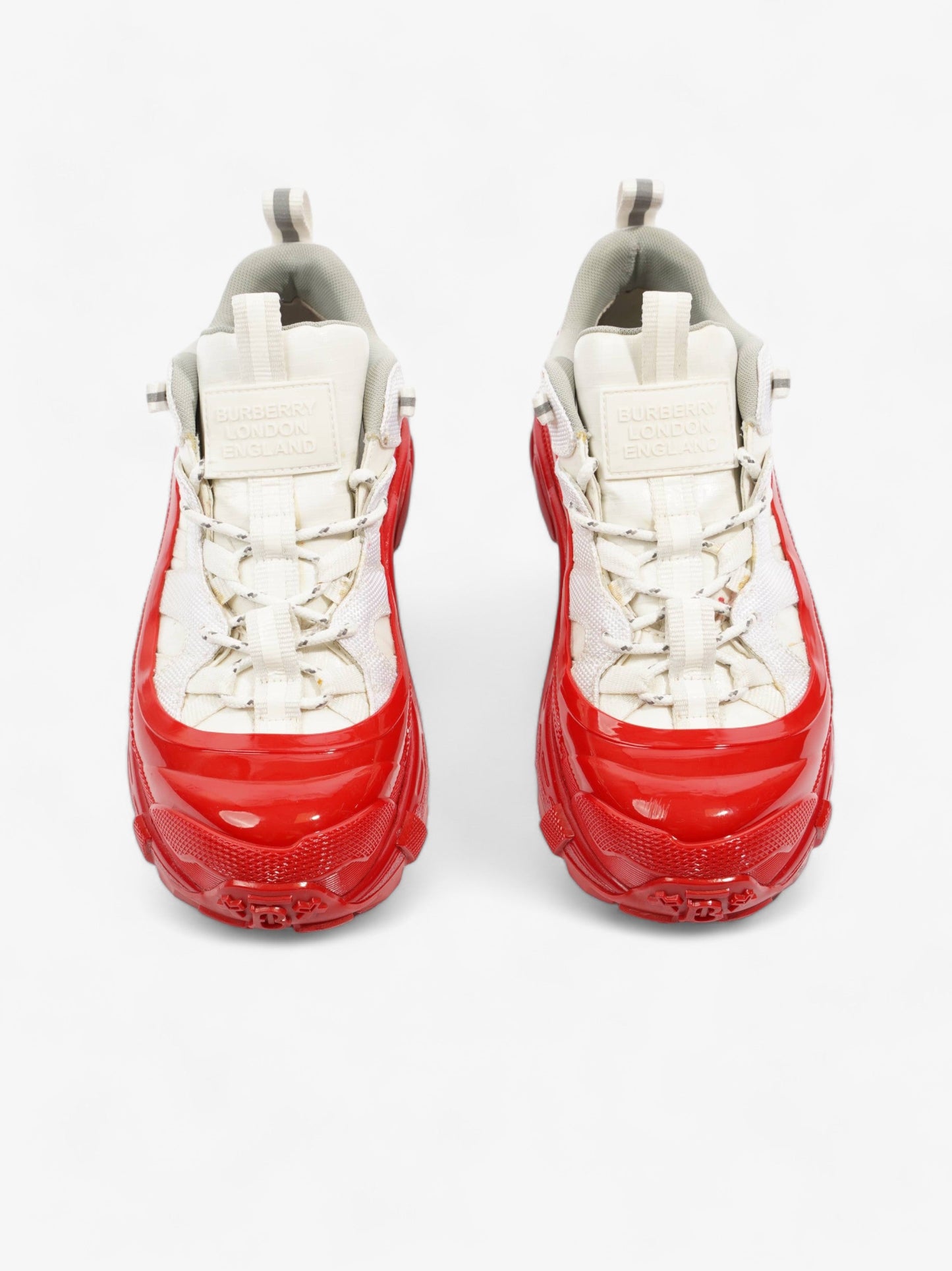 Burberry Arthur White / Red Rubber EU 37 UK 4