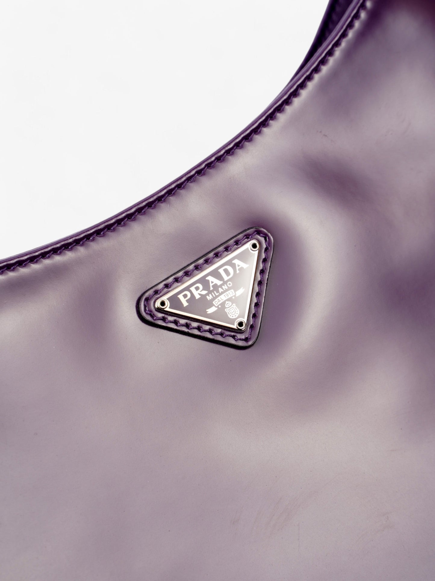 Prada Cleo Purple Patent Leather