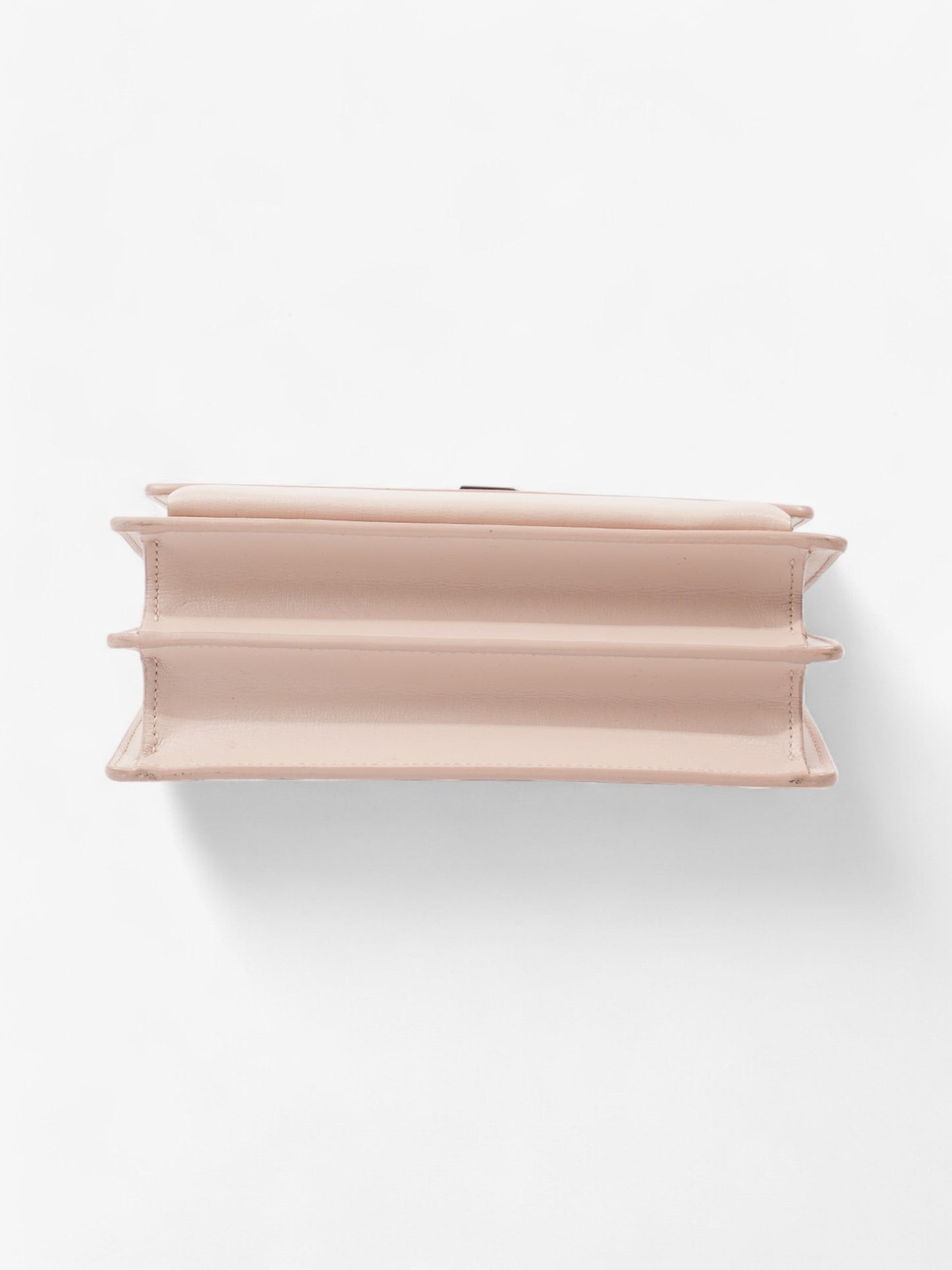 Saint Laurent Sunset Marble Pink Calfskin Leather Medium