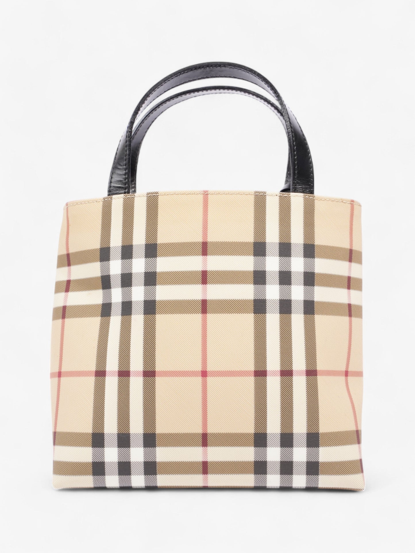 Burberry Check Handbag Nova Check / Black Canvas