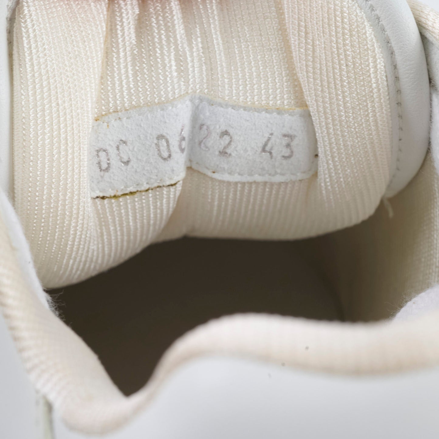 Christian Dior Men's Leather B27 Low Top Sneakers White Size 43