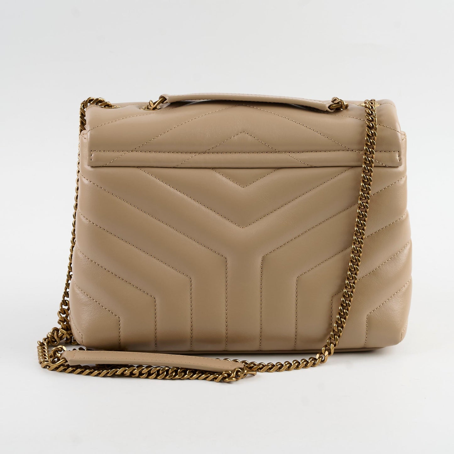 Saint Laurent Small Lou Lou Bag Beige