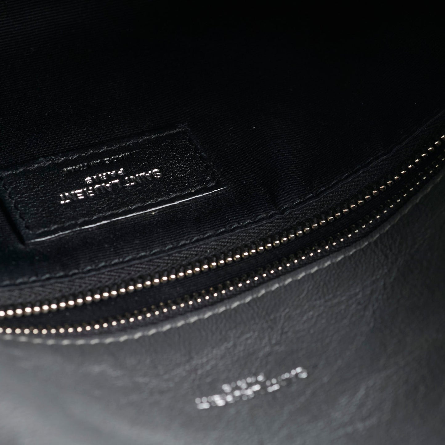 Saint Laurent Small Puffer Grey