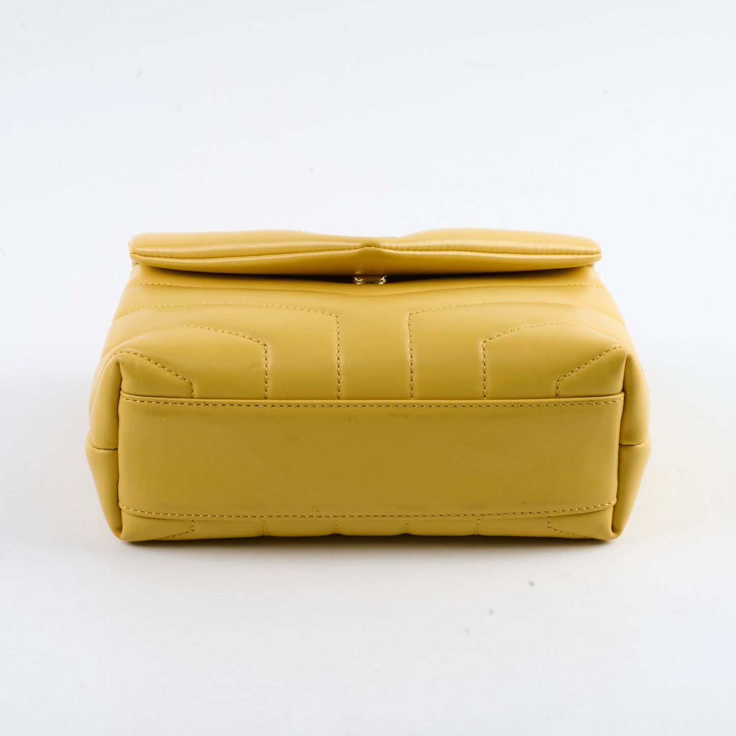 Saint Laurent Toy Lou Mustard Yellow