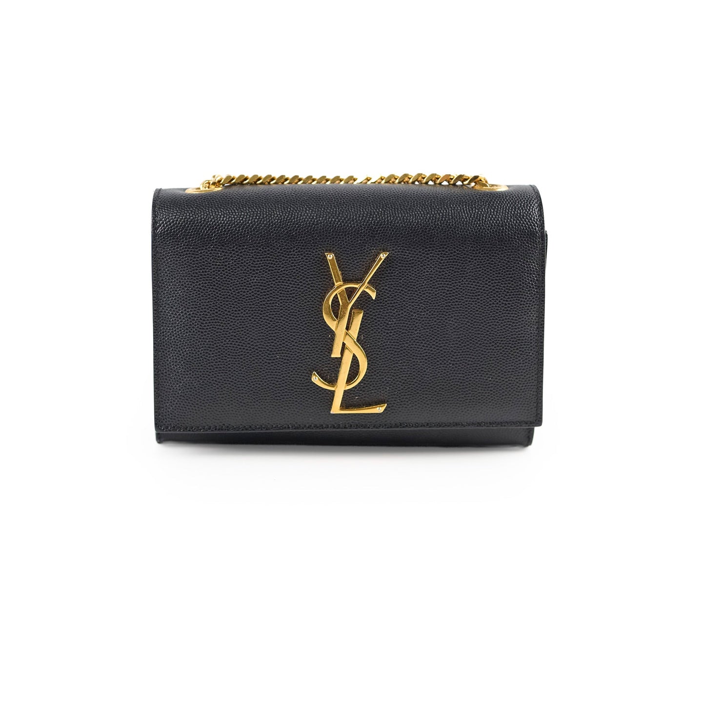 Saint Laurent Kate Small Black Grain