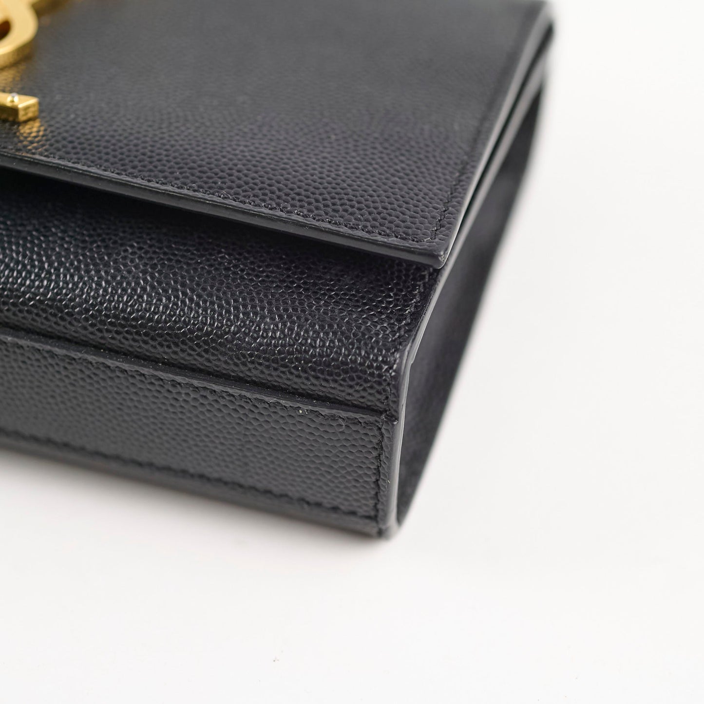 Saint Laurent Kate Small Black Grain