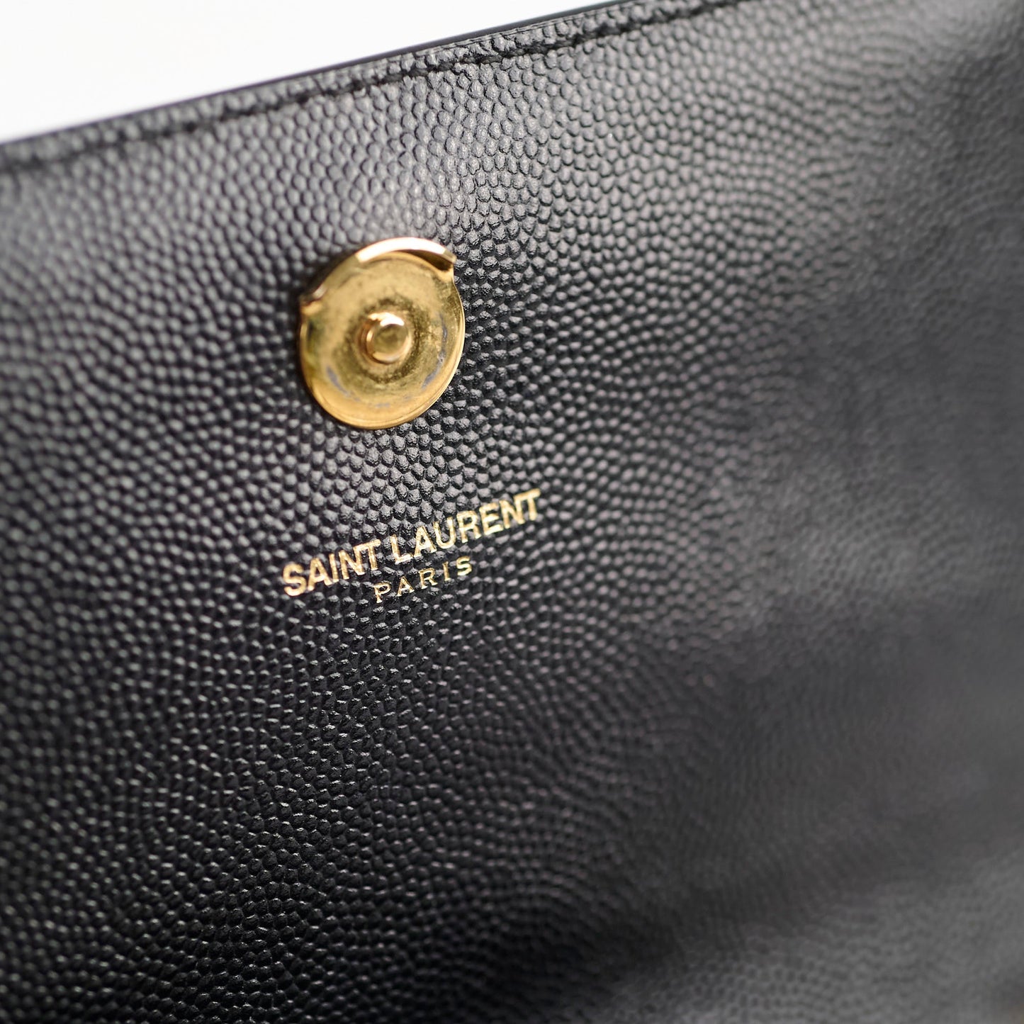 Saint Laurent Kate Small Black Grain