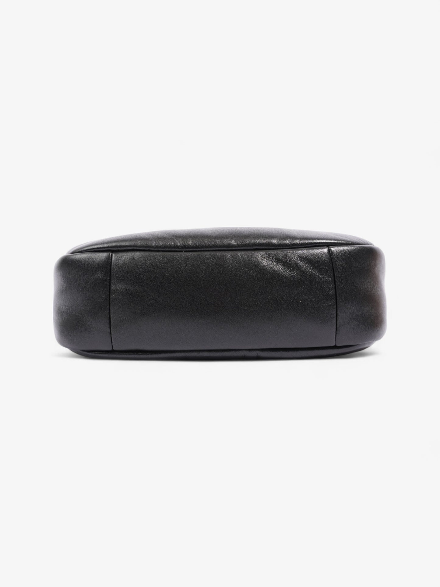 Prada Soft Padded Shoulder Bag Black Nappa Leather