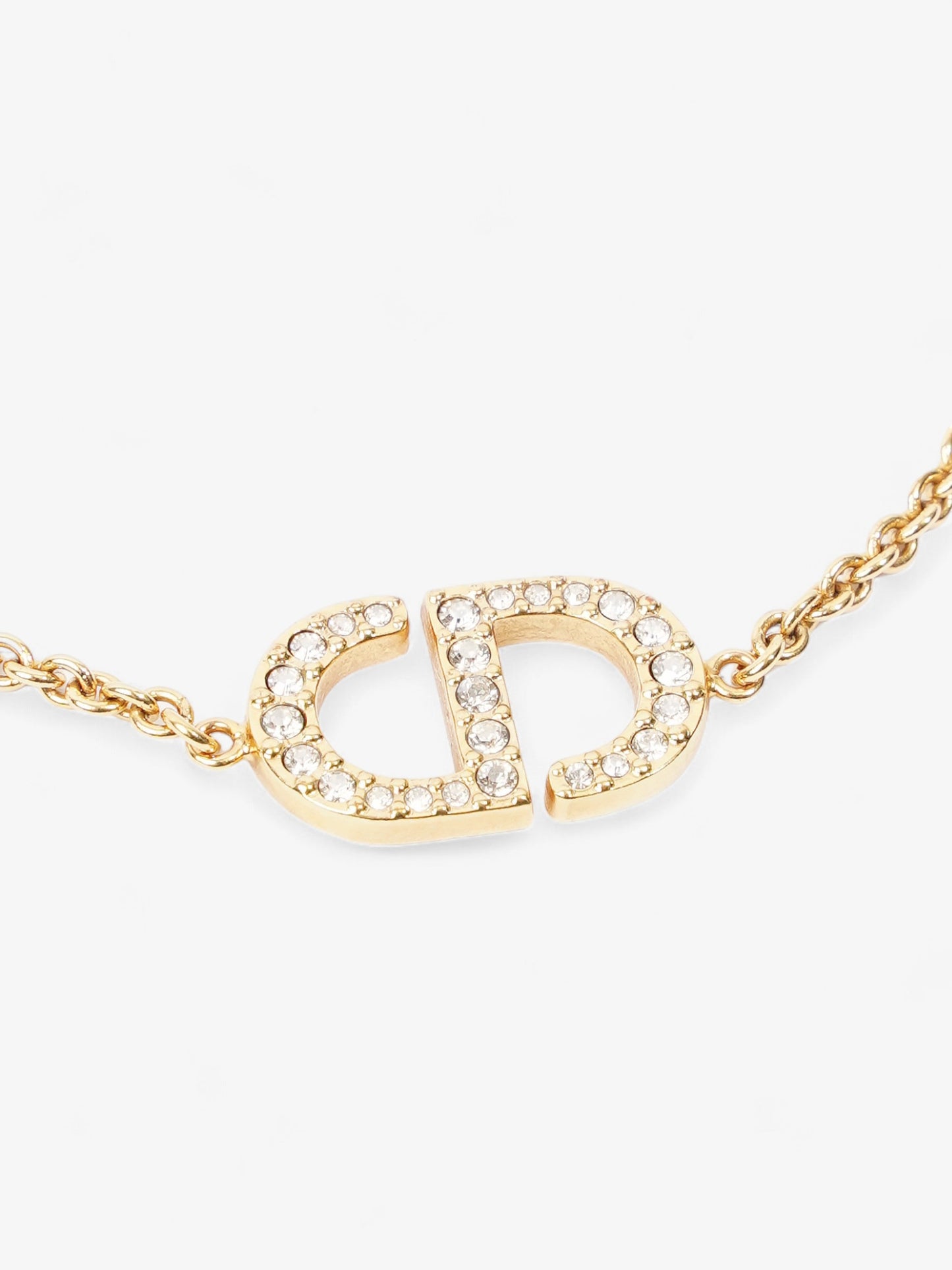 Christian Dior Petite CD Bracelet Gold Gold Plated