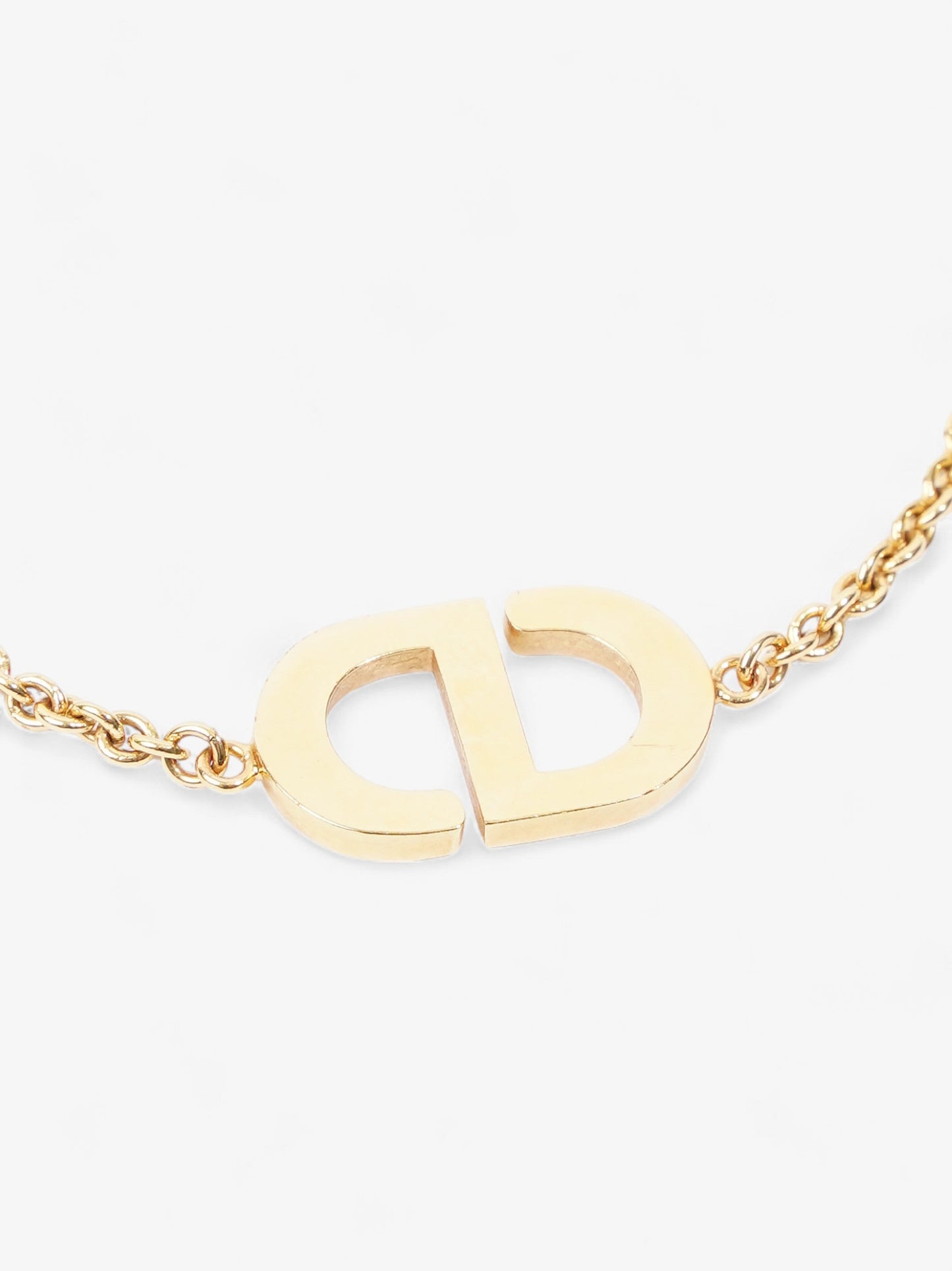 Christian Dior Petite CD Bracelet Gold Gold Plated