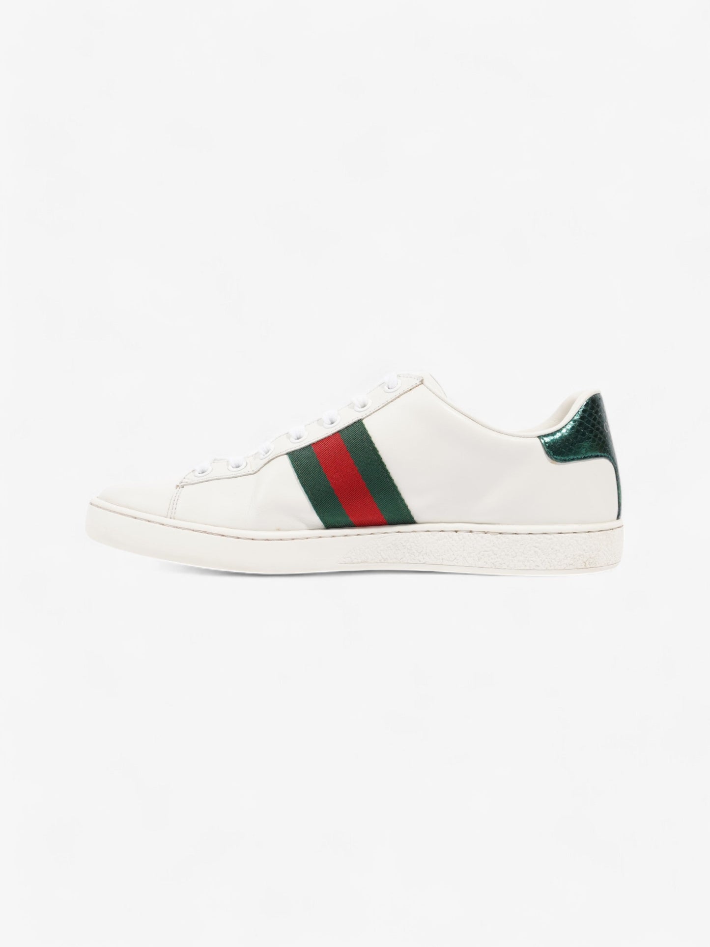 Gucci Ace Sneakers with Arrow White / Green / Red Leather EU 39 UK 6