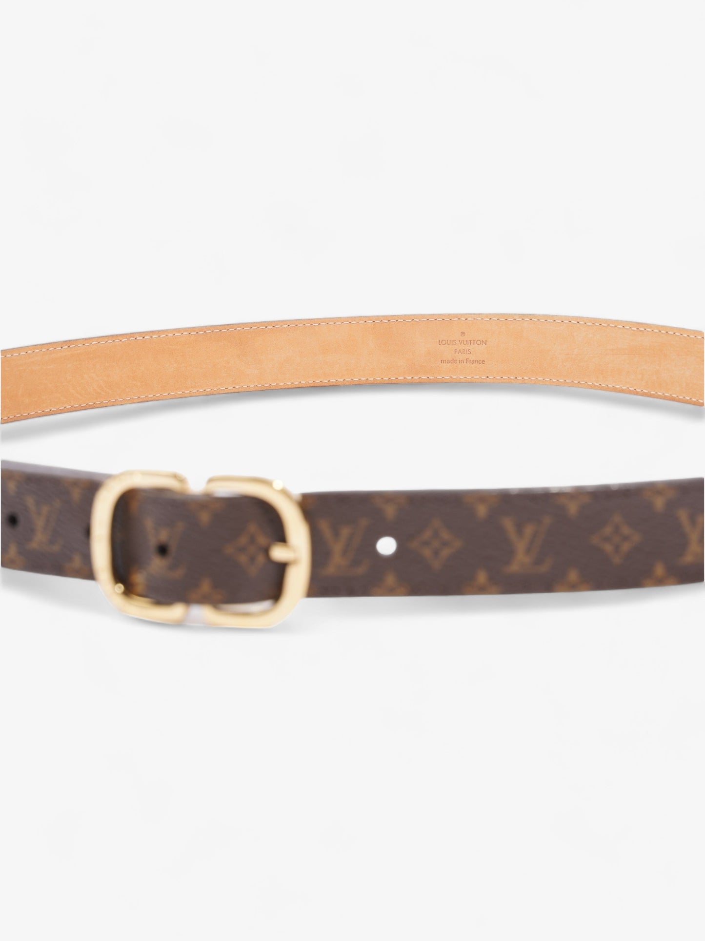 Louis Vuitton Buckle Belt Monogram Canvas 90cm / 36"