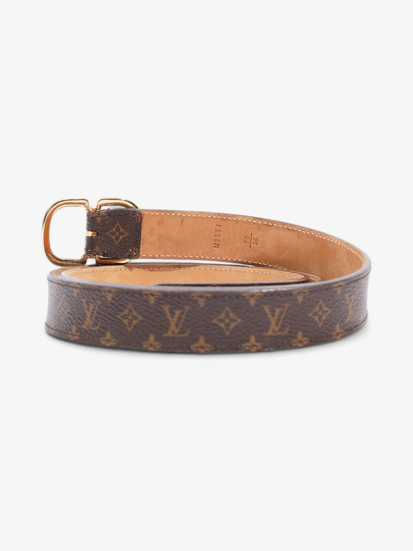 Louis Vuitton Buckle Belt Monogram Canvas 90cm / 36"