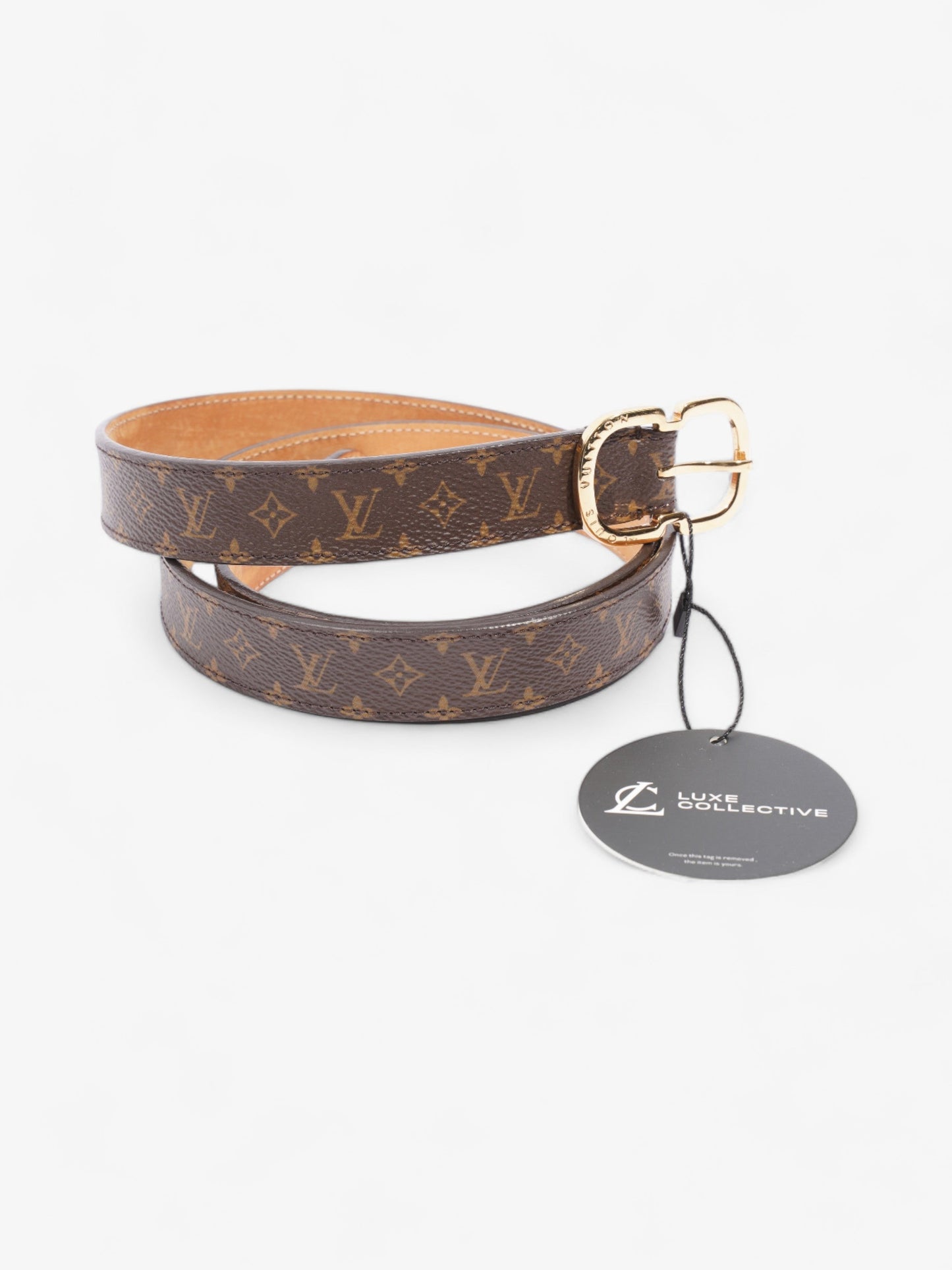 Louis Vuitton Buckle Belt Monogram Canvas 90cm / 36"