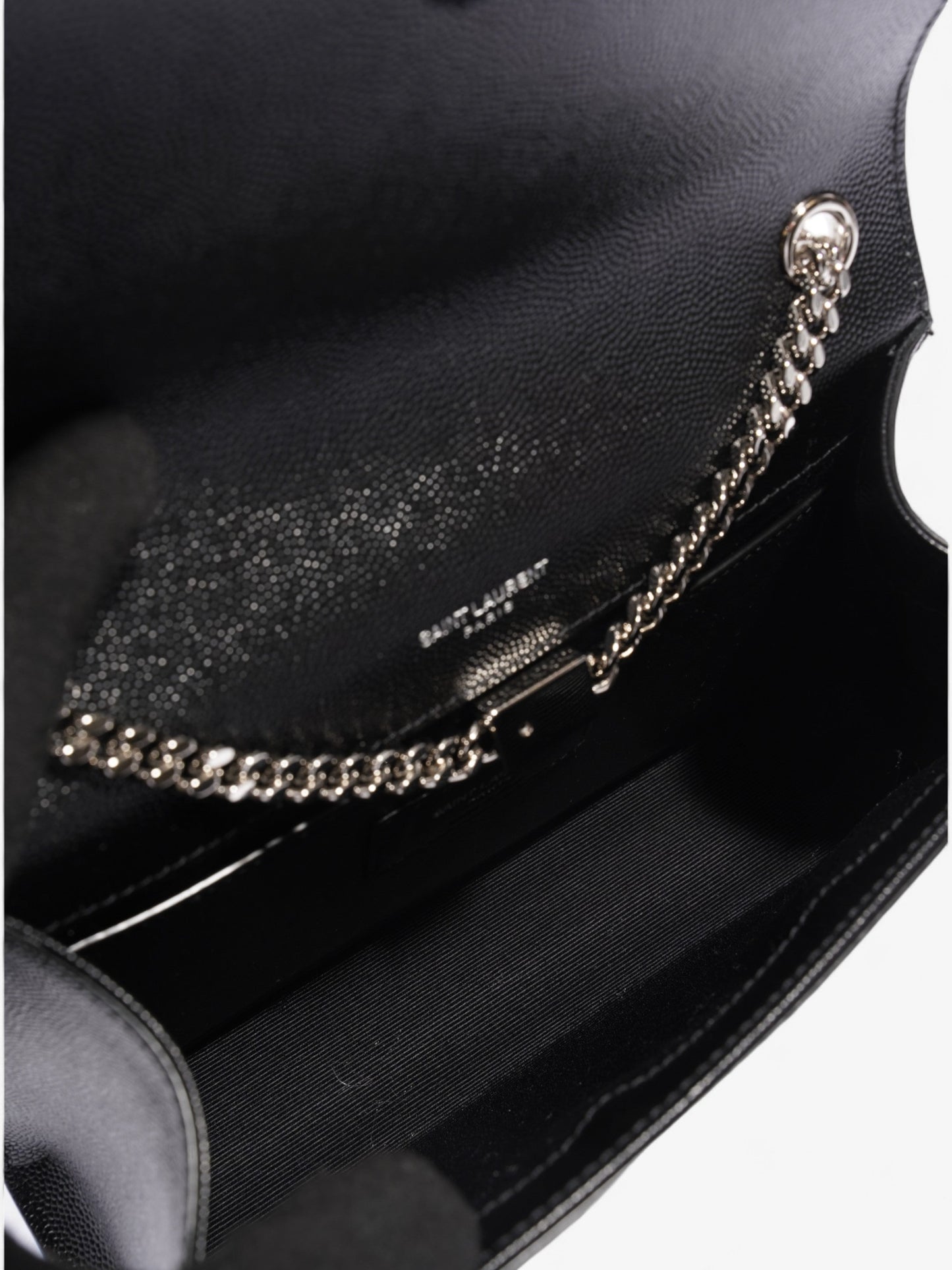 Saint Laurent Kate Black Leather Small