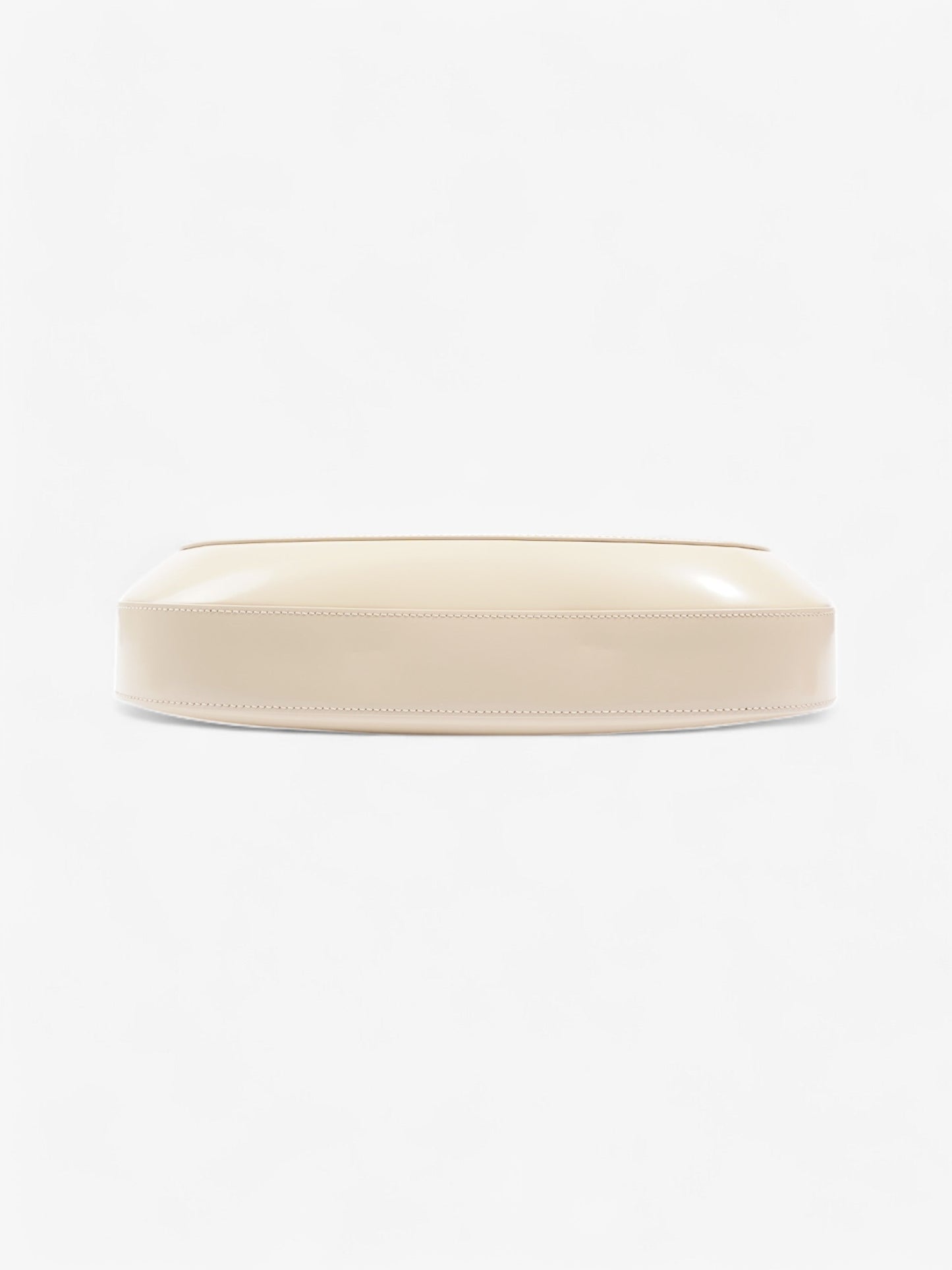 Prada Cleo Beige Patent Leather