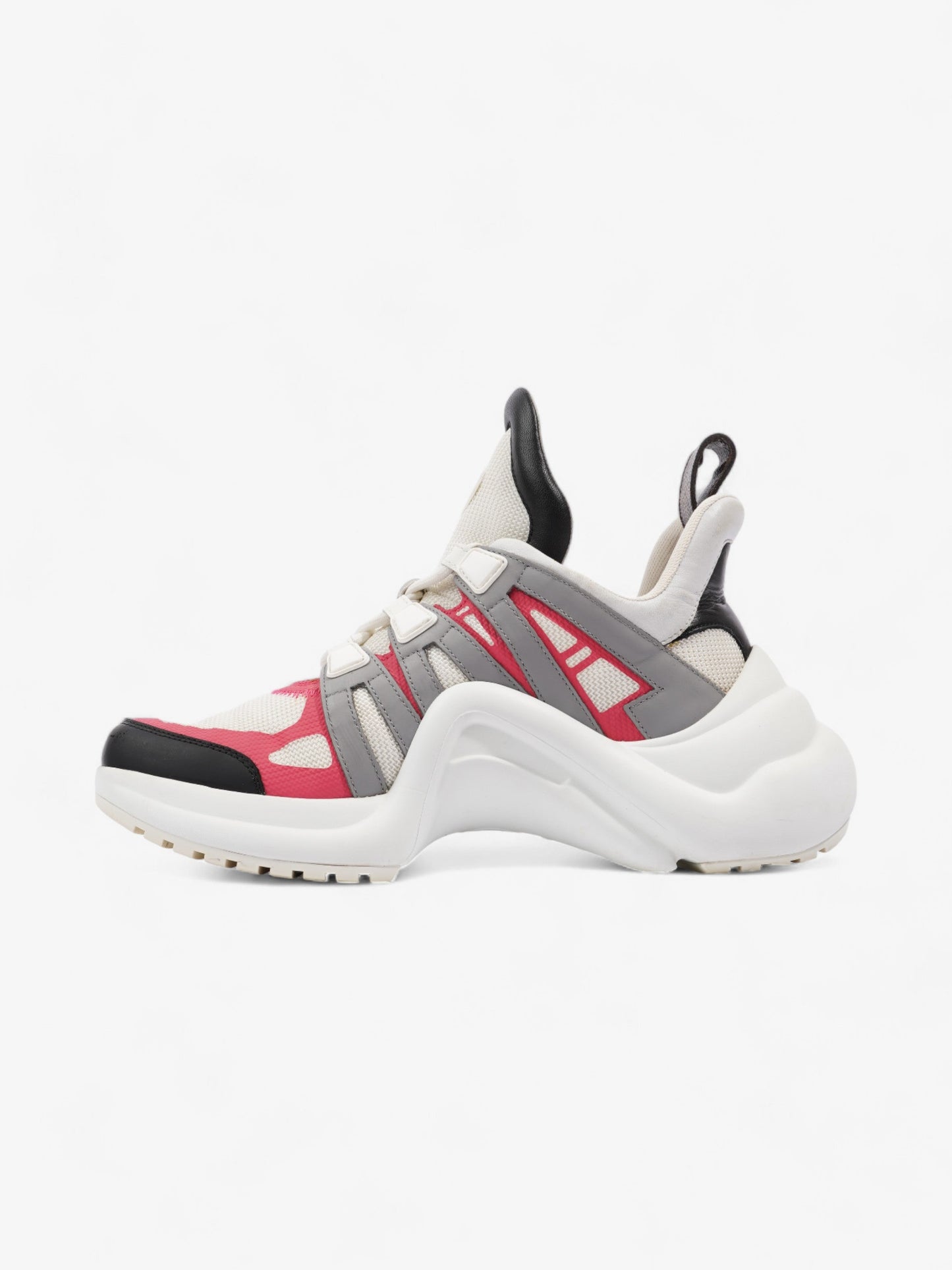 Louis Vuitton Archlight Sneakers White / Pink / Grey Mesh EU 38 UK 5