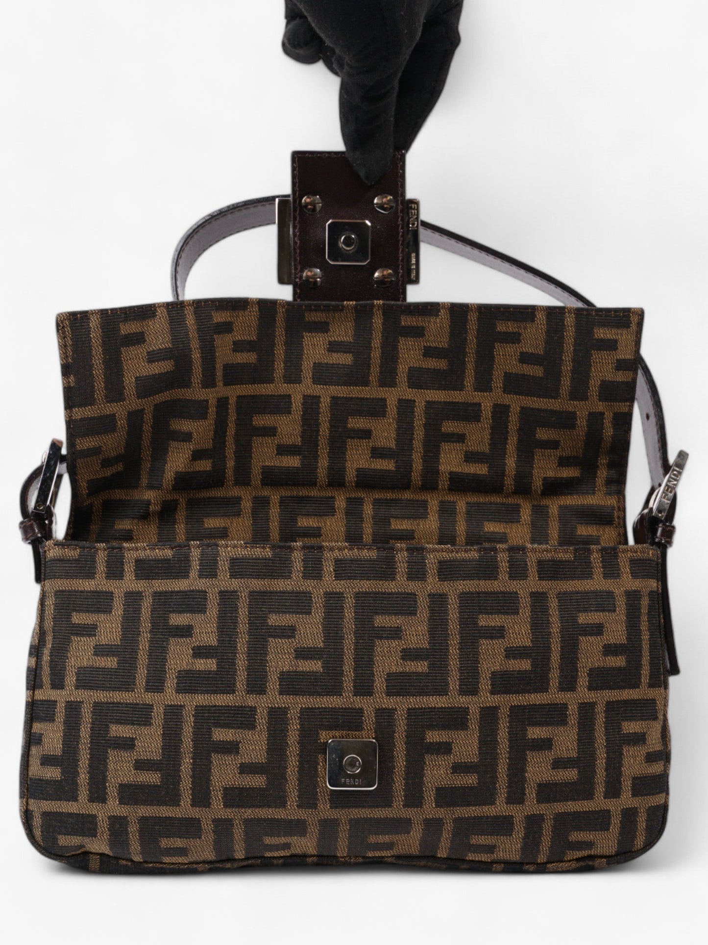 Fendi Baguette Tobacco / Brown Canvas