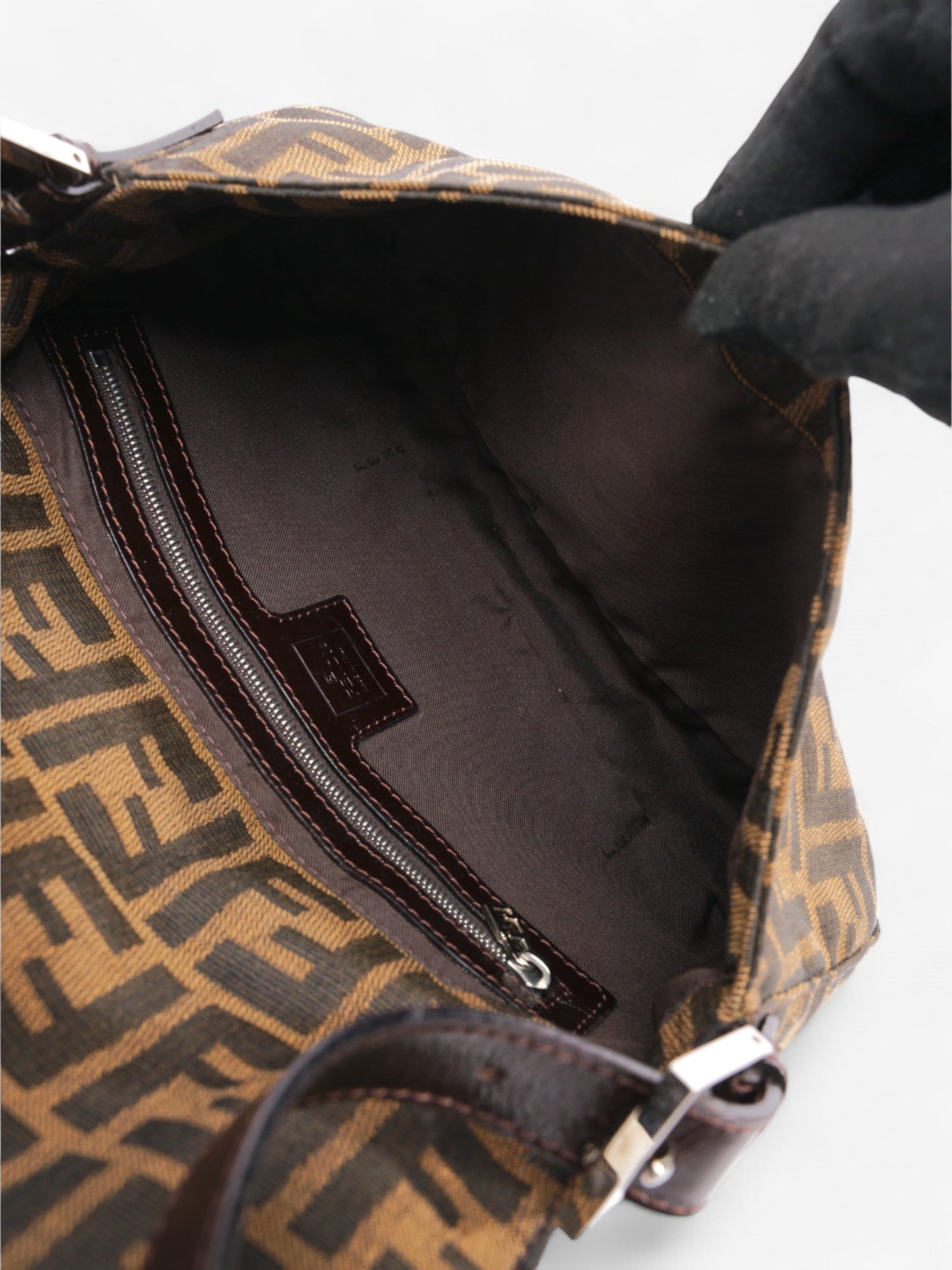 Fendi Baguette Tobacco / Brown Canvas