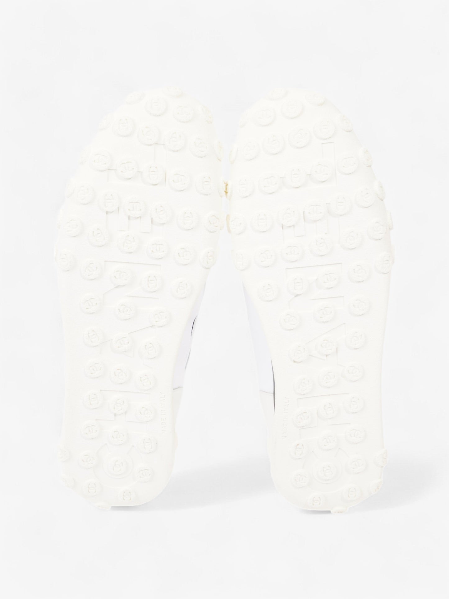 Chanel CC Sneakers White / Black Mesh EU 42 UK 8