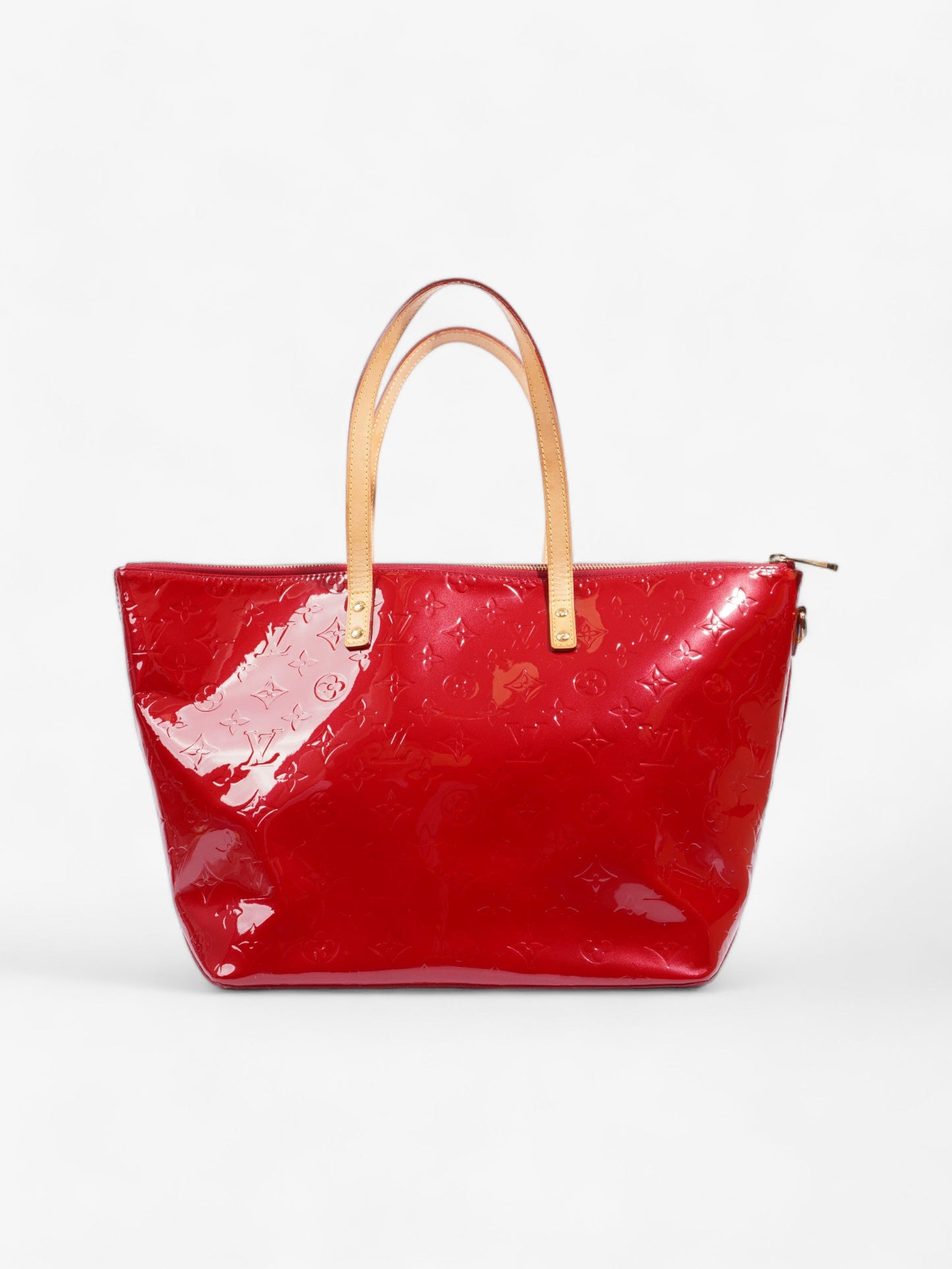 Louis Vuitton Bellevue GM Red Patent Leather