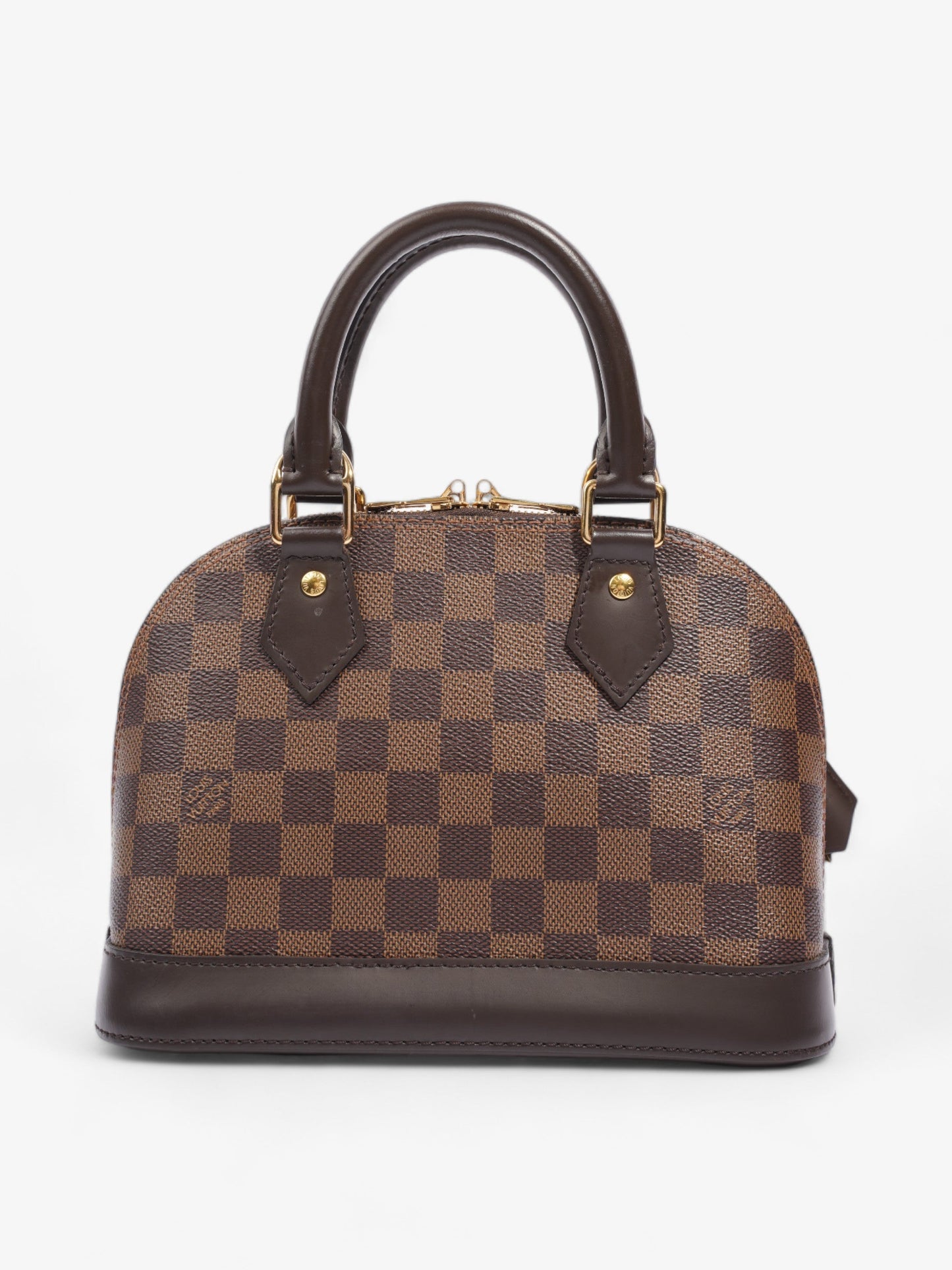 Louis Vuitton Alma Damier Ebene Coated Canvas BB