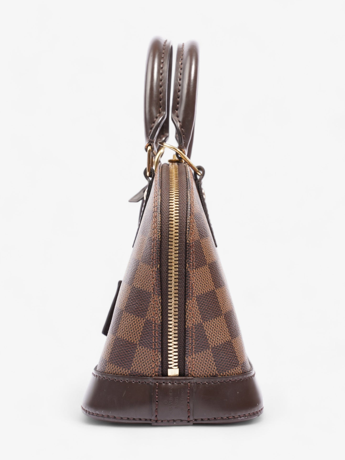 Louis Vuitton Alma BB Damier Ebene Coated Canvas