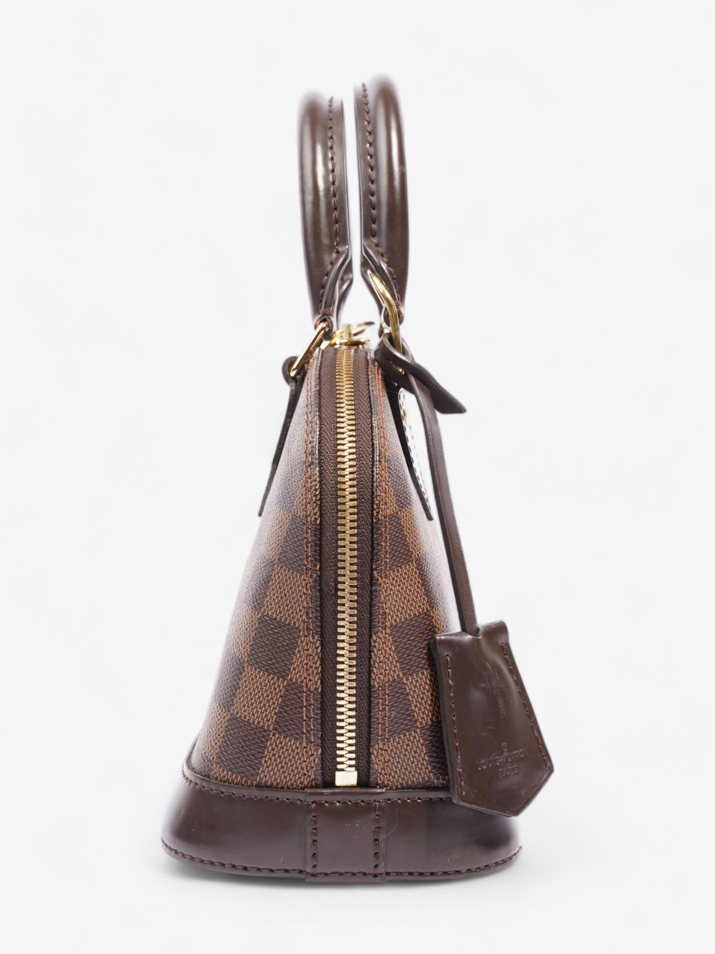 Louis Vuitton Alma BB Damier Ebene Coated Canvas