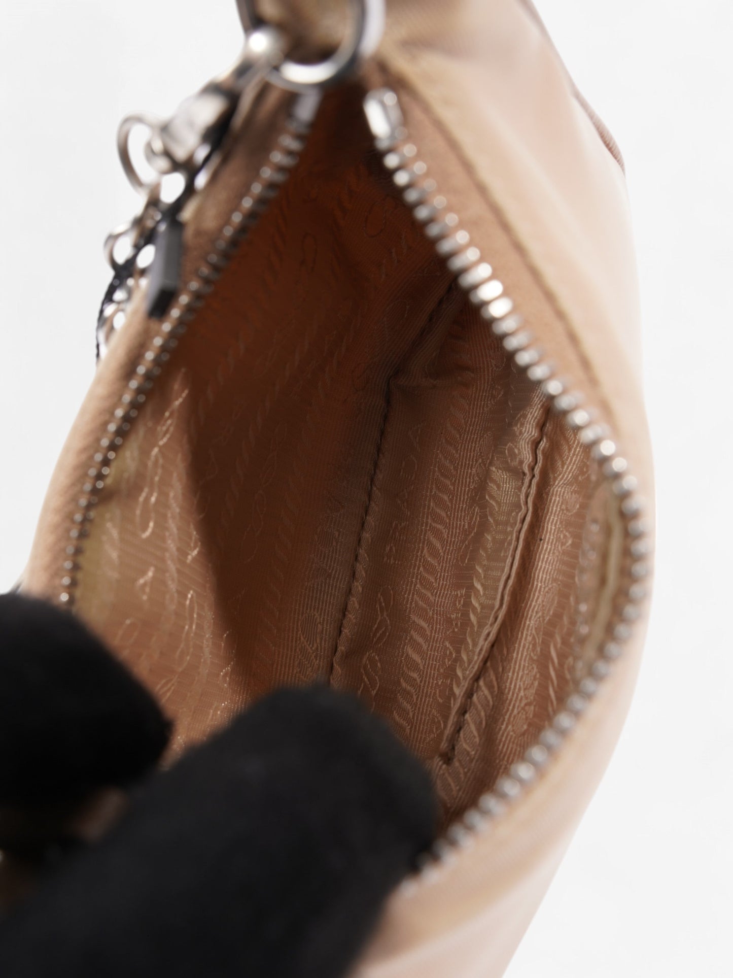 Prada Re-Edition Beige Nylon Mini