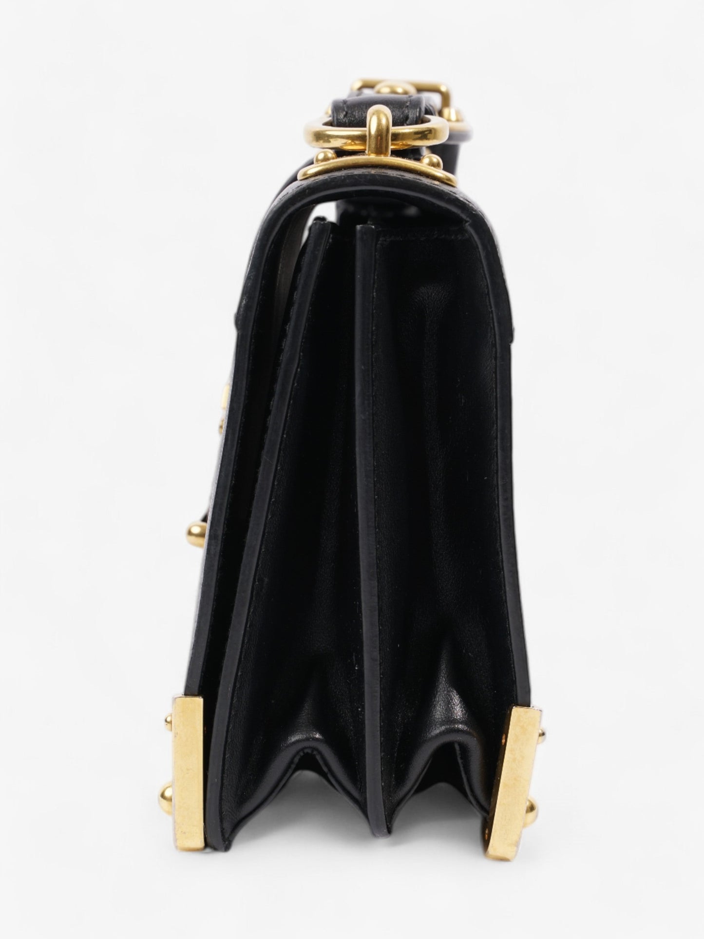 Prada Cahier Black Leather