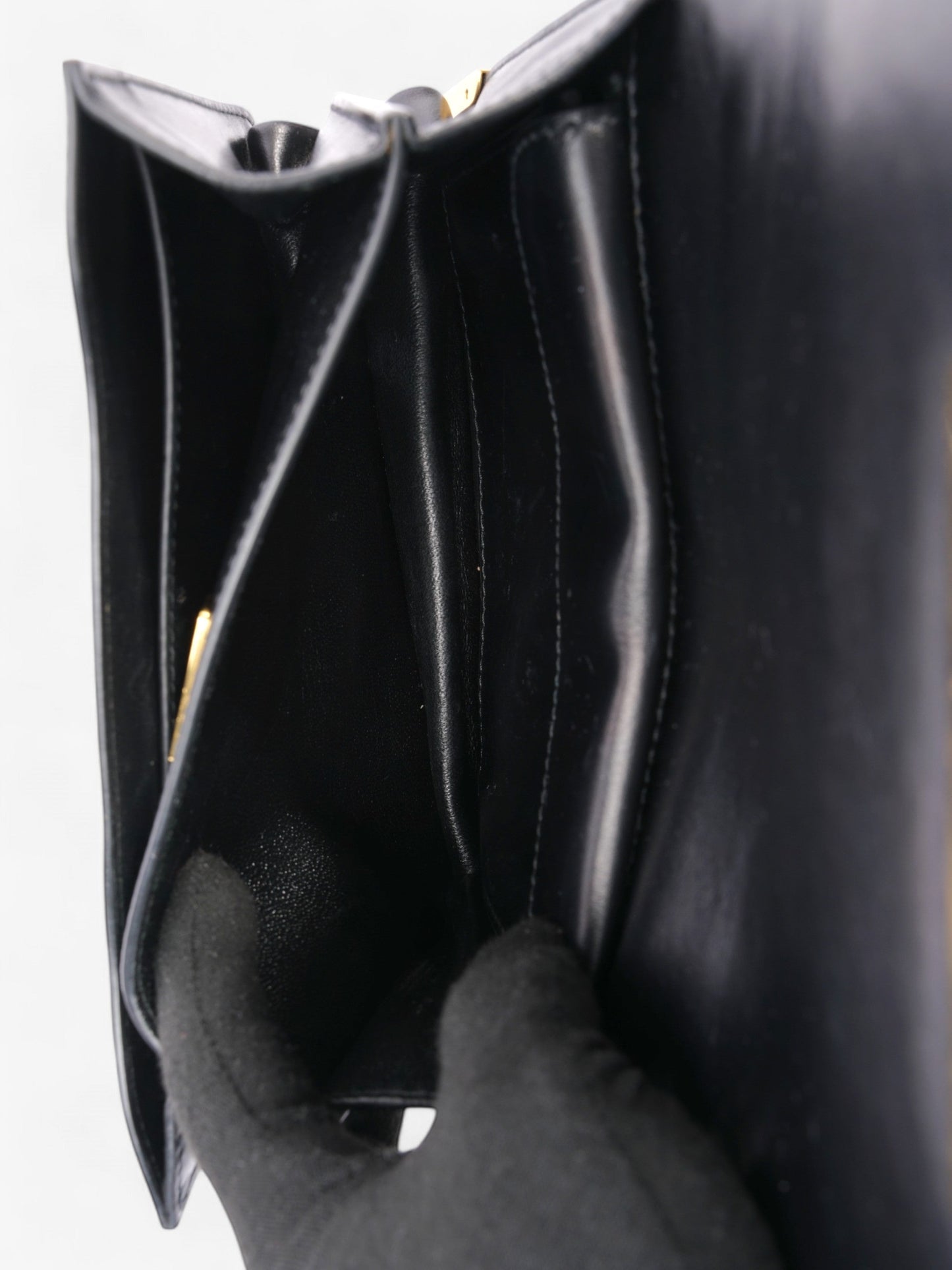 Prada Cahier Black Leather