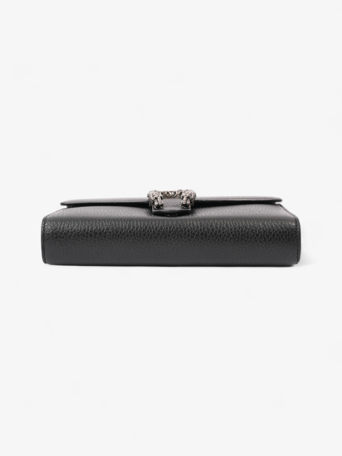 Gucci Dionysus Chain Wallet Black Leather