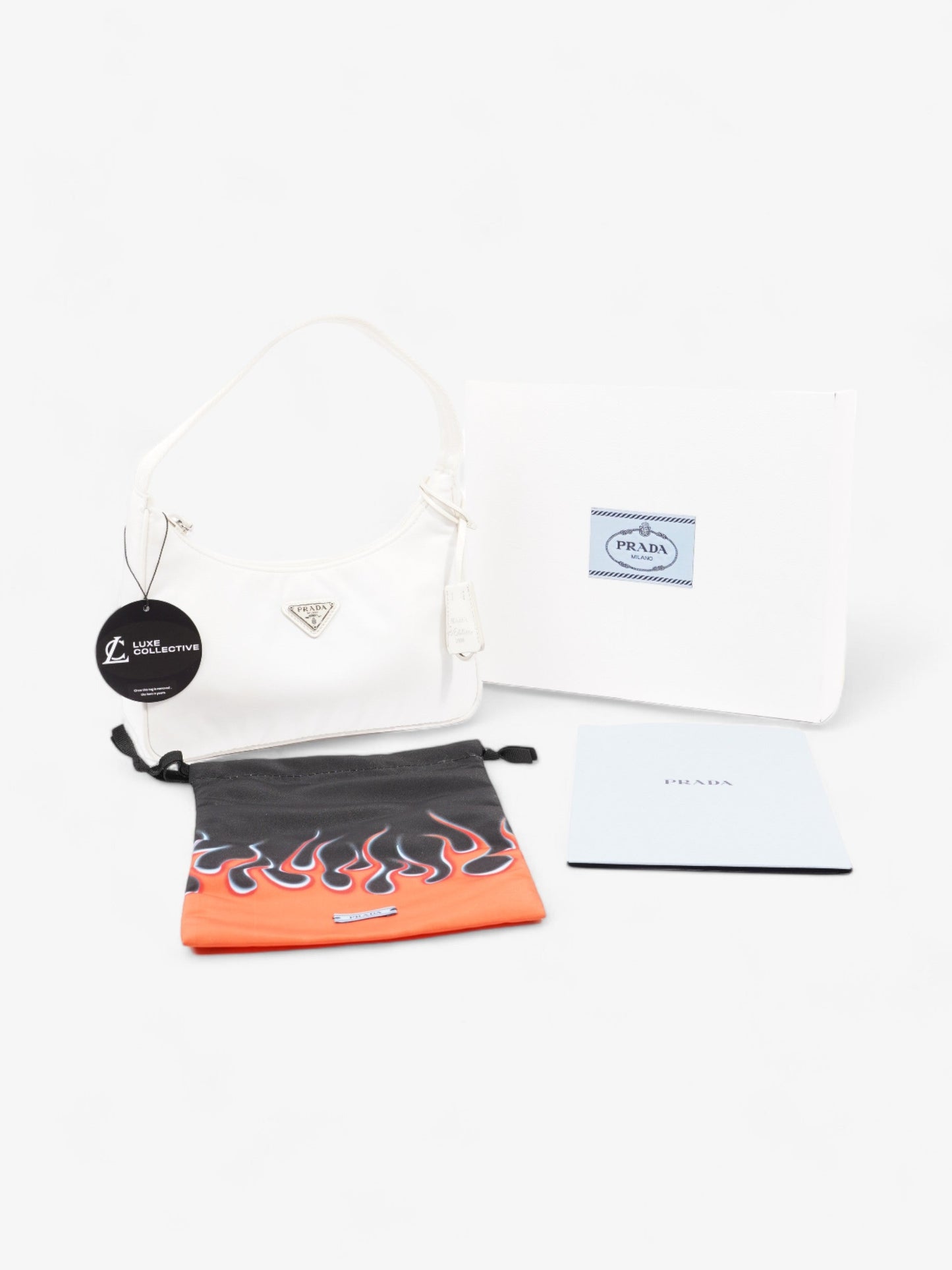 Prada Re-Edition 2000 White Nylon