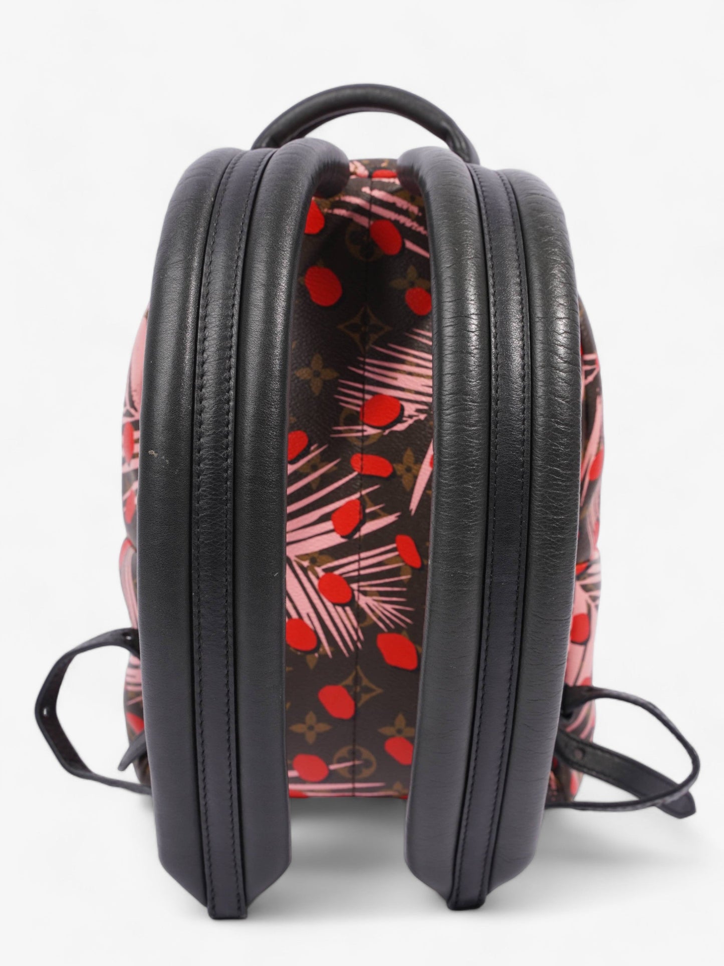 Louis Vuitton Jungle Dot Palm Springs Monogram / Red / Pink Coated Canvas