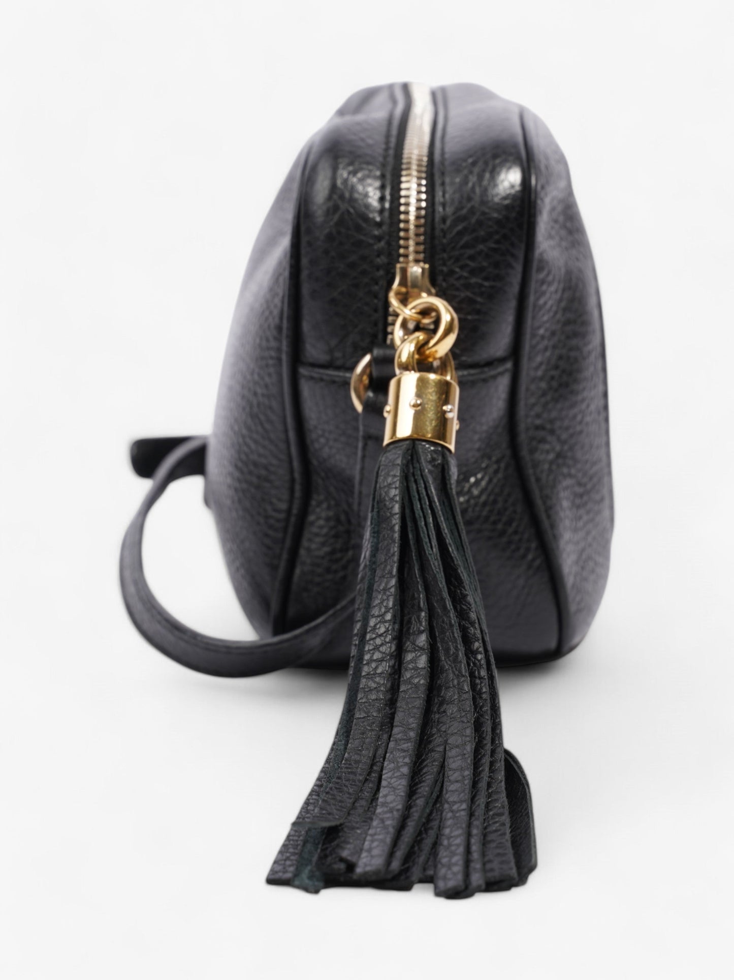 Gucci Soho Disco Bag Black Calfskin Leather Small