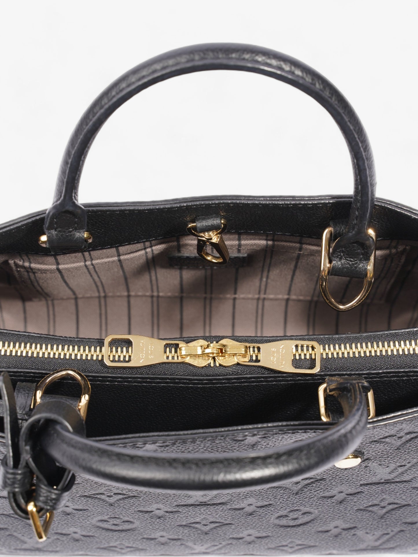 Louis Vuitton Montaigne BB Black Empreinte Leather