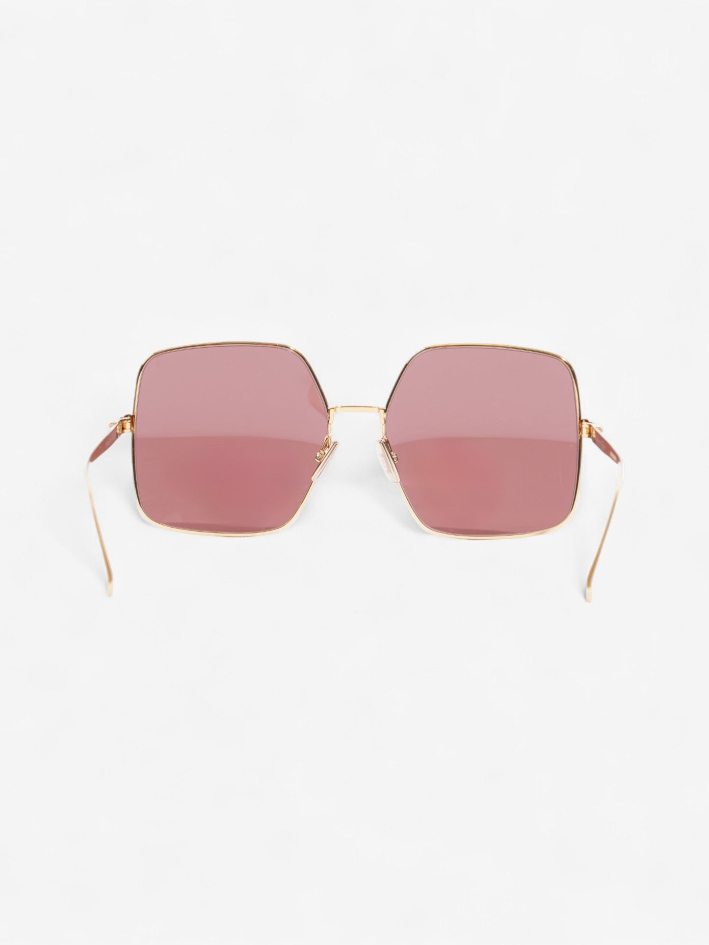 Fendi FF Sunglasses Gold / Black Acetate 145mm