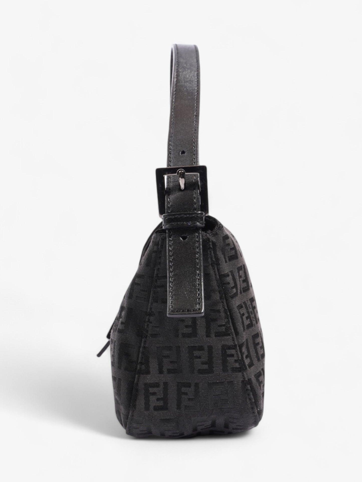 Fendi Baguette Black Canvas