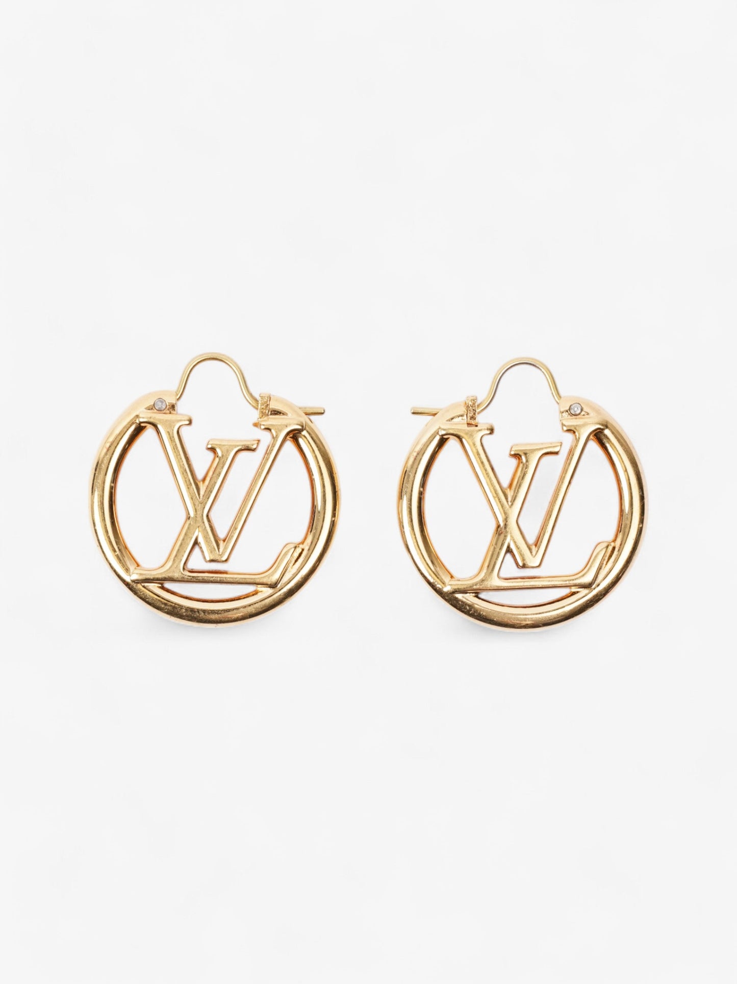 Louis Vuitton Louise Earrings Gold Base Metal PM