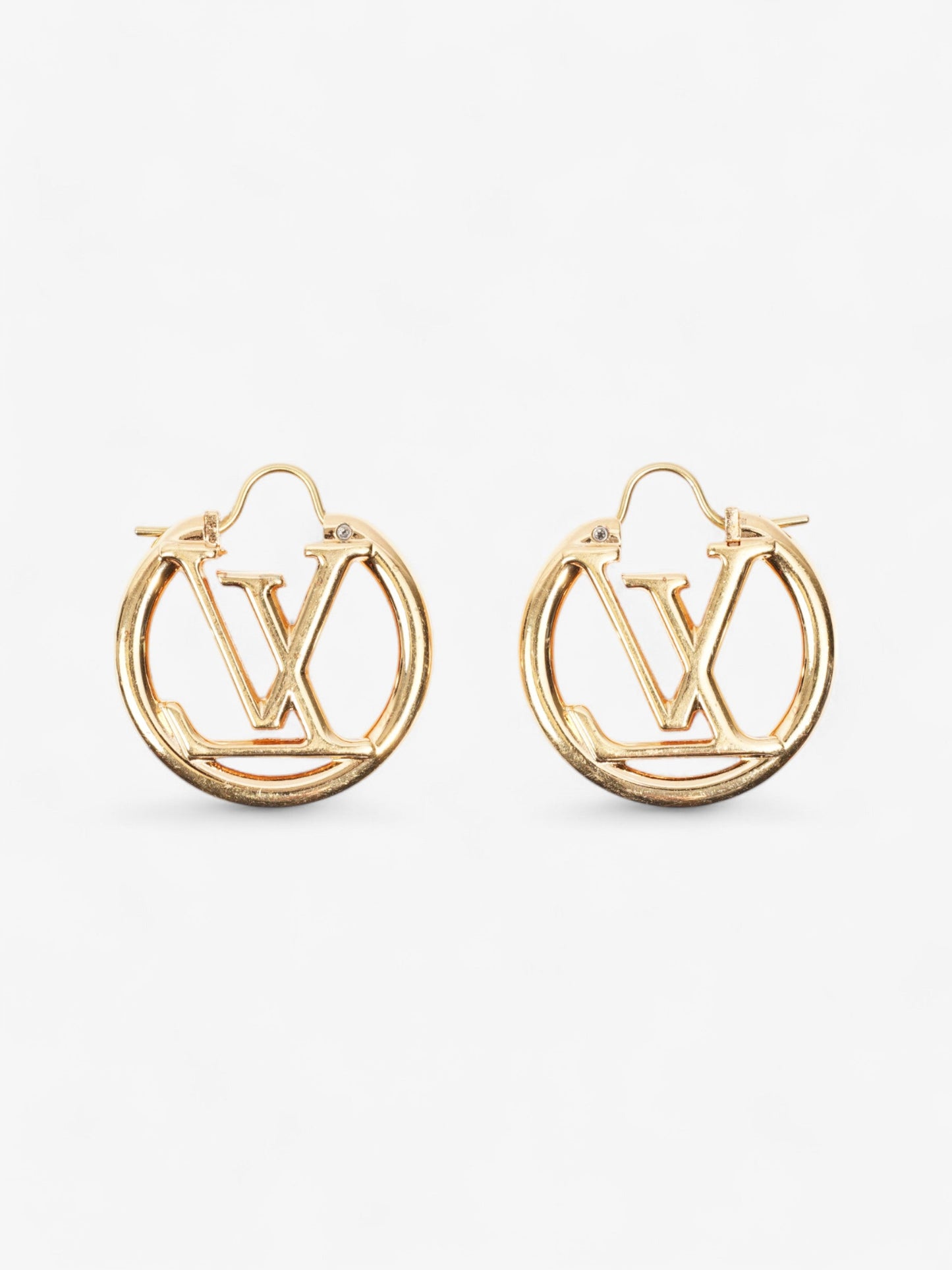 Louis Vuitton Louise Earrings Gold Base Metal PM