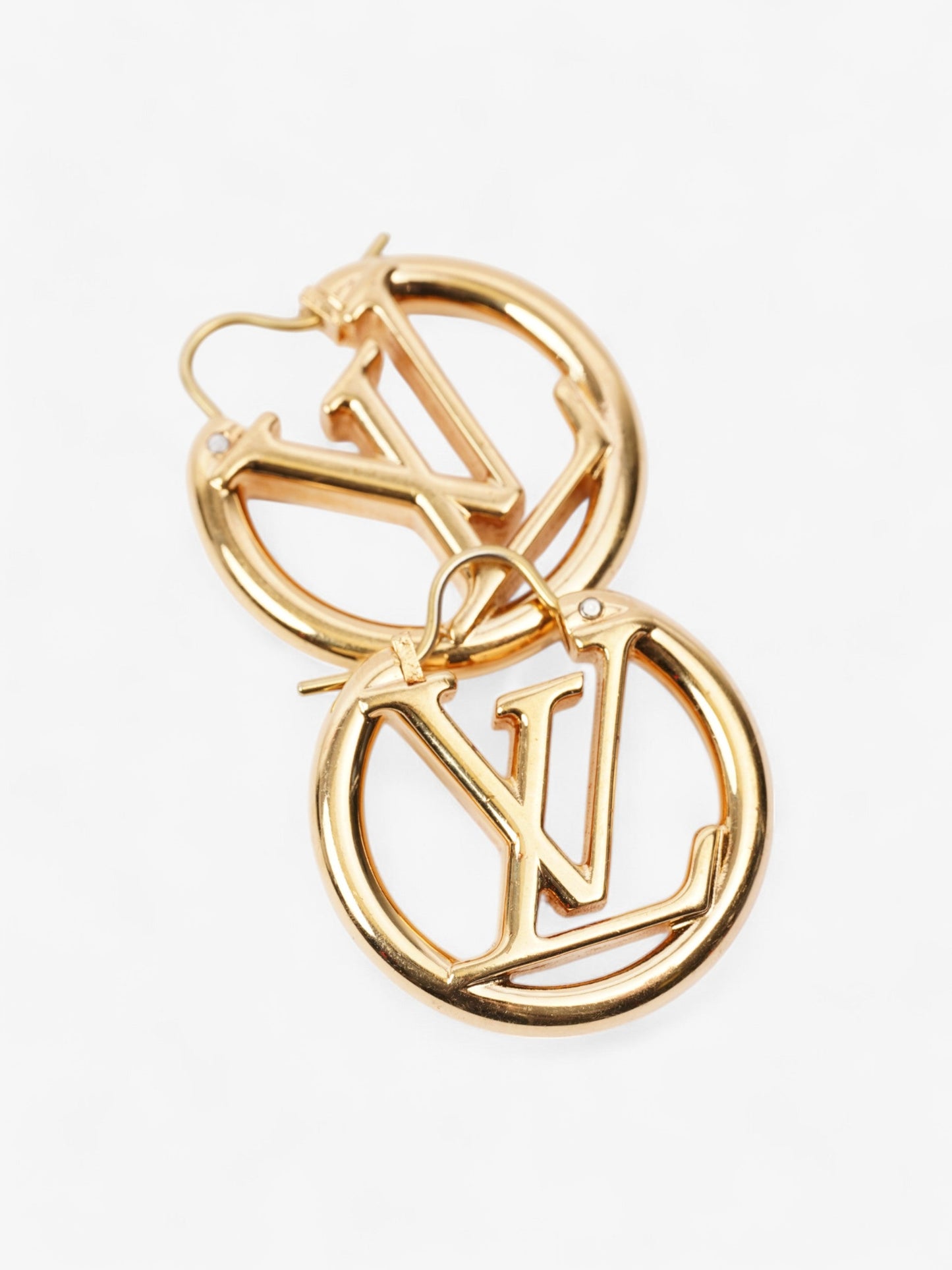 Louis Vuitton Louise Earrings Gold Base Metal PM