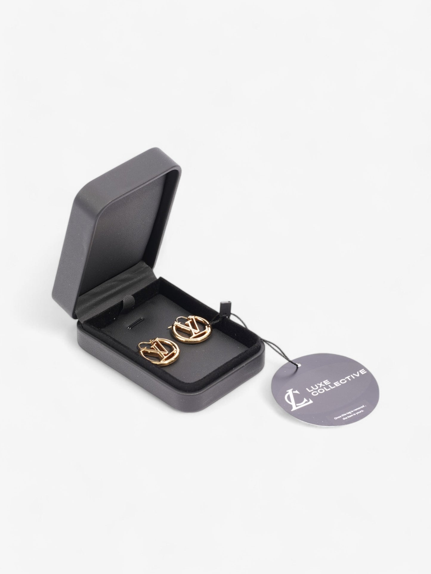 Louis Vuitton Louise Earrings Gold Base Metal PM