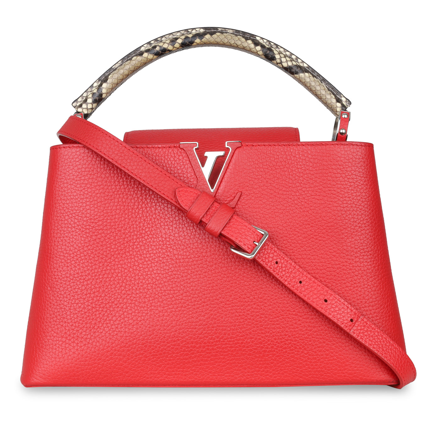 Louis Vuitton Capucines PM - Python Handle