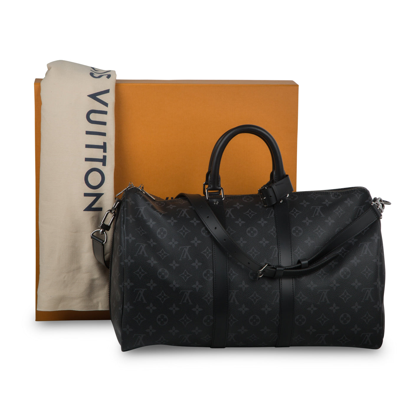 Louis Vuitton Keepall 45 - Monogram Eclipse Canvas
