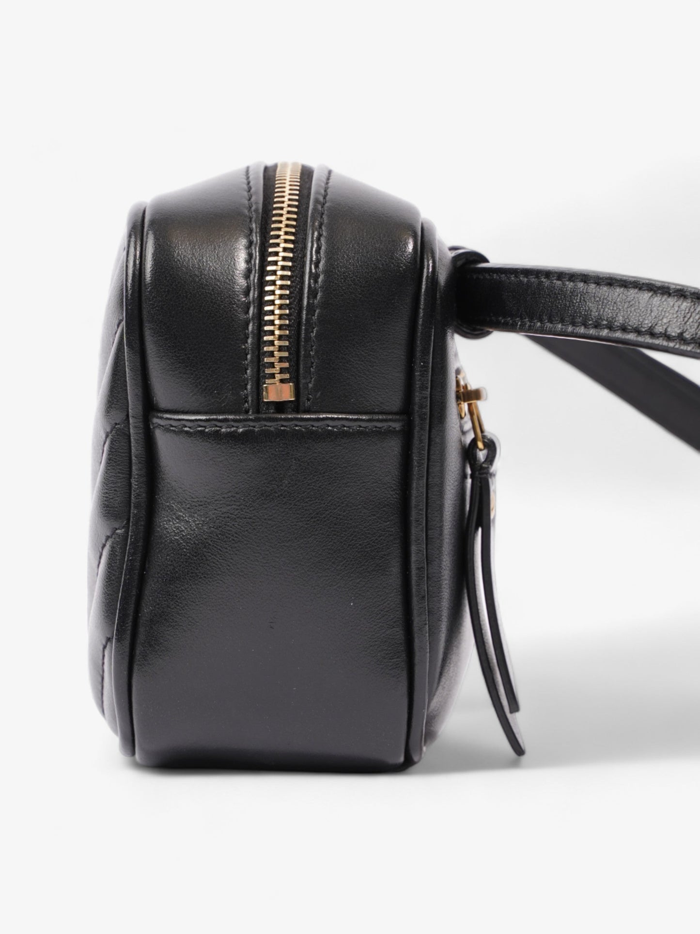 Saint Laurent Lou Belt Bag Black Calfskin Leather