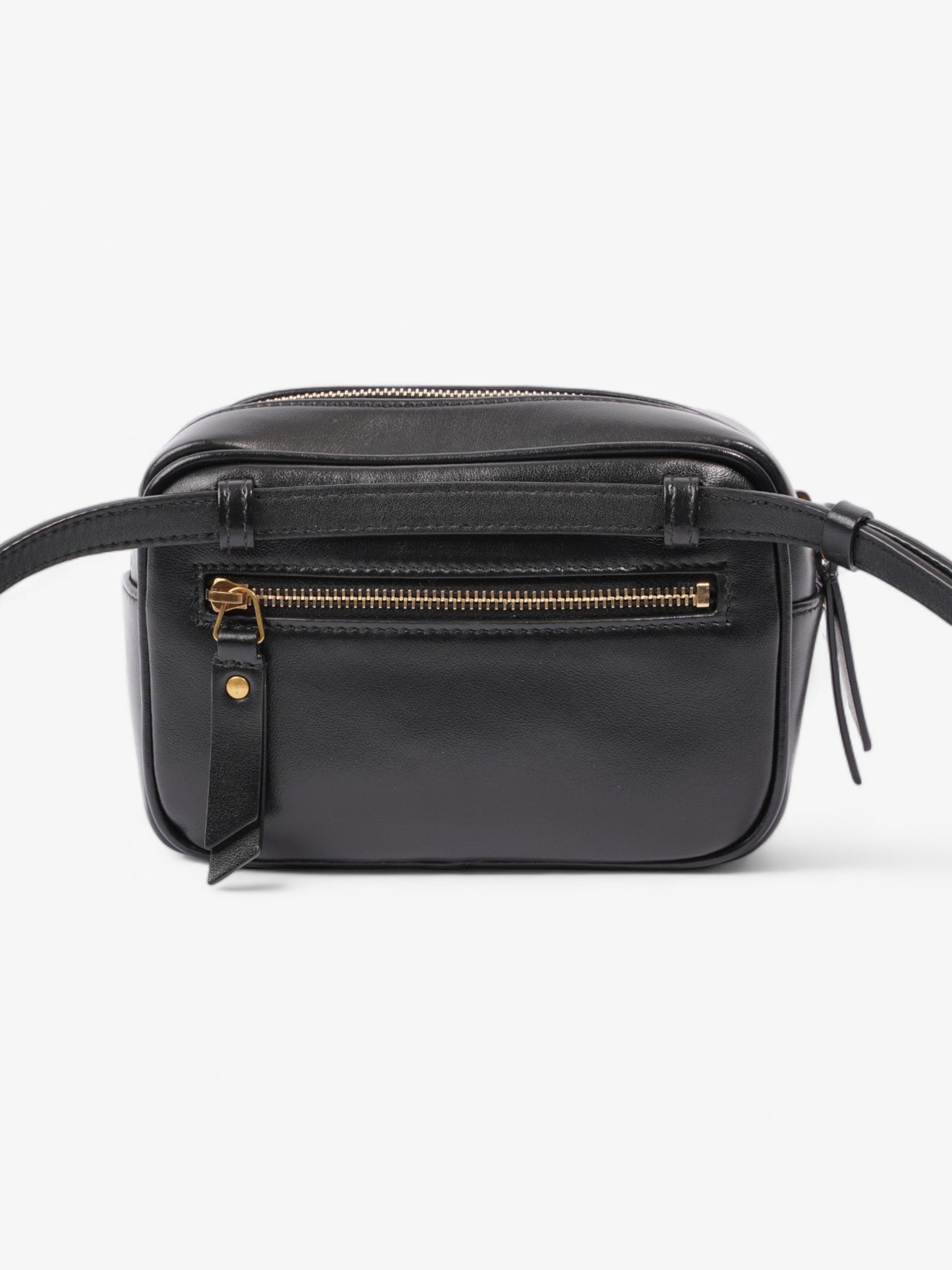 Saint Laurent Lou Belt Bag Black Calfskin Leather