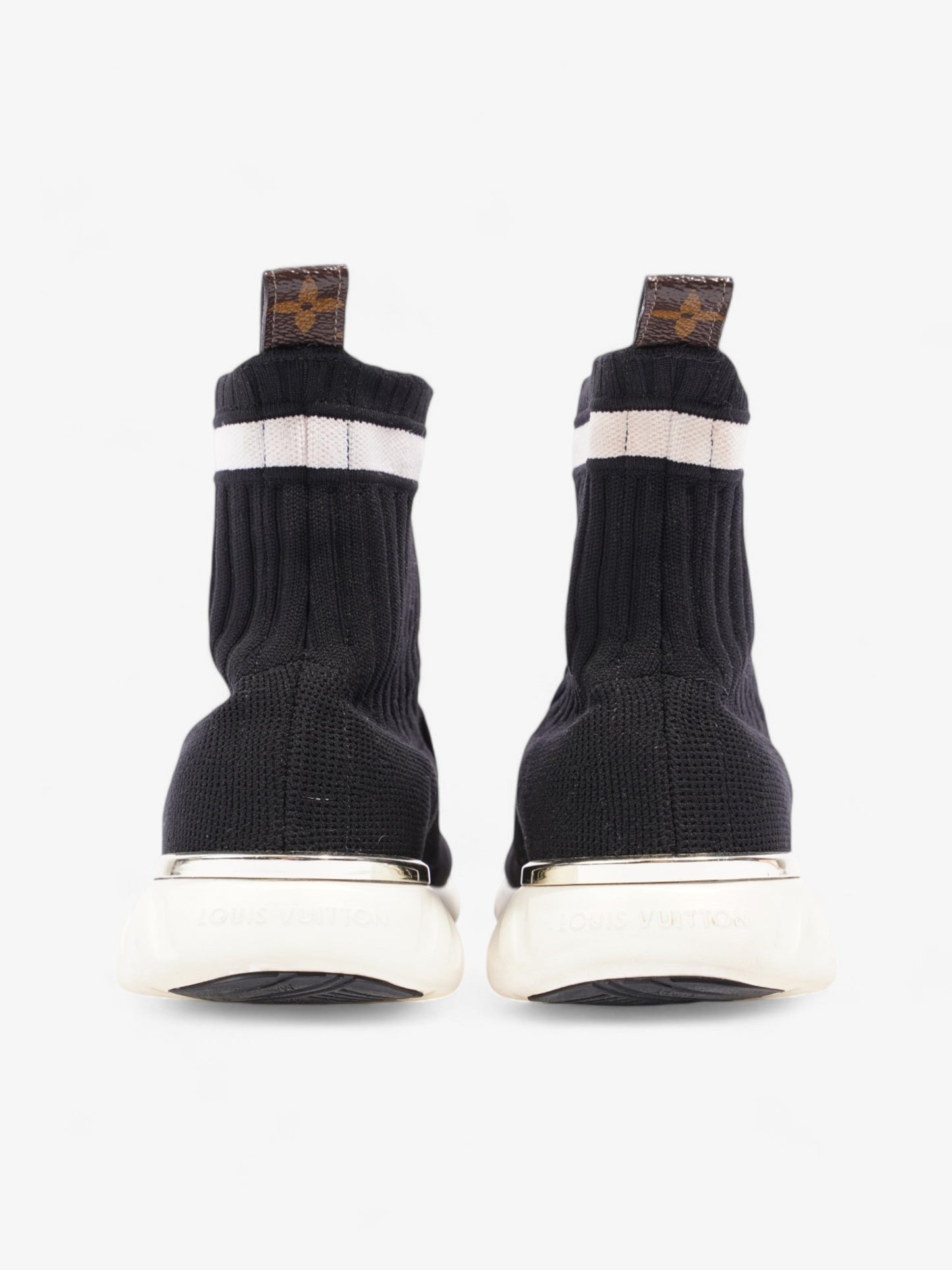 Louis Vuitton Aftergame Sneakers Black / White Fabric EU 37 UK 4